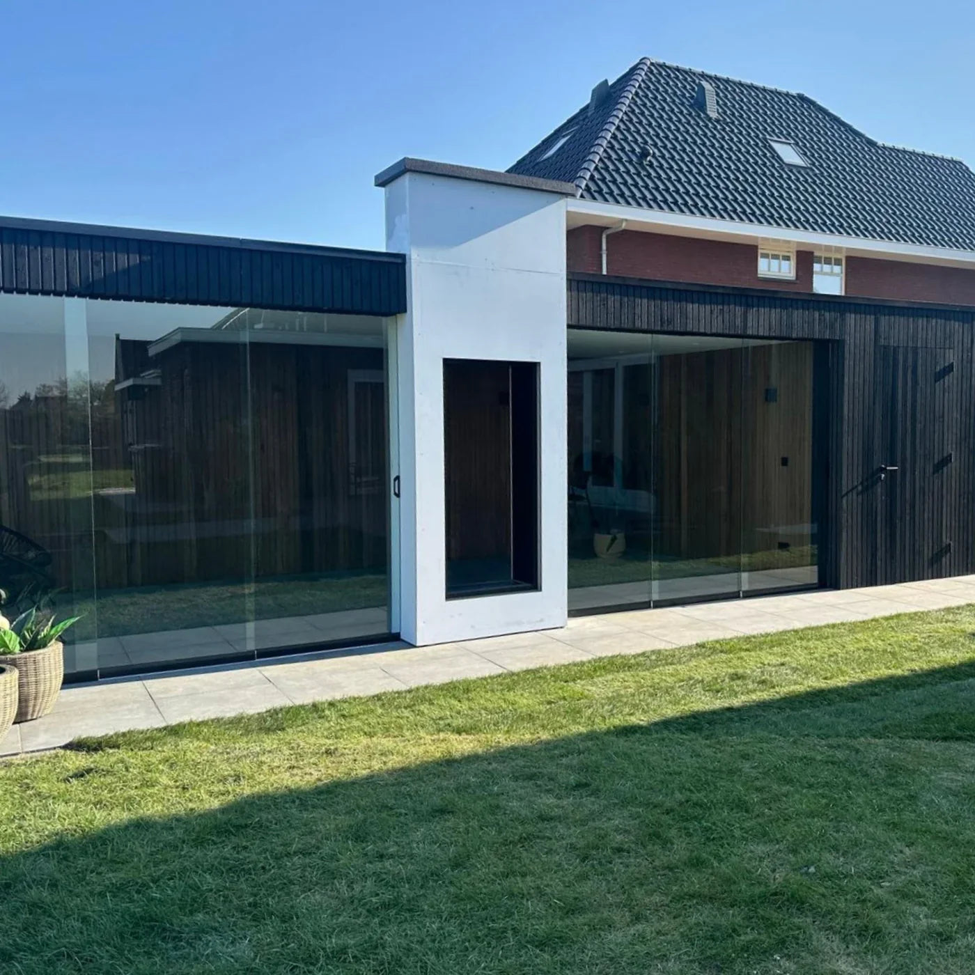 Installing a Bio Ethanol See-Through Fireplace in a Conservatory or Garden House
