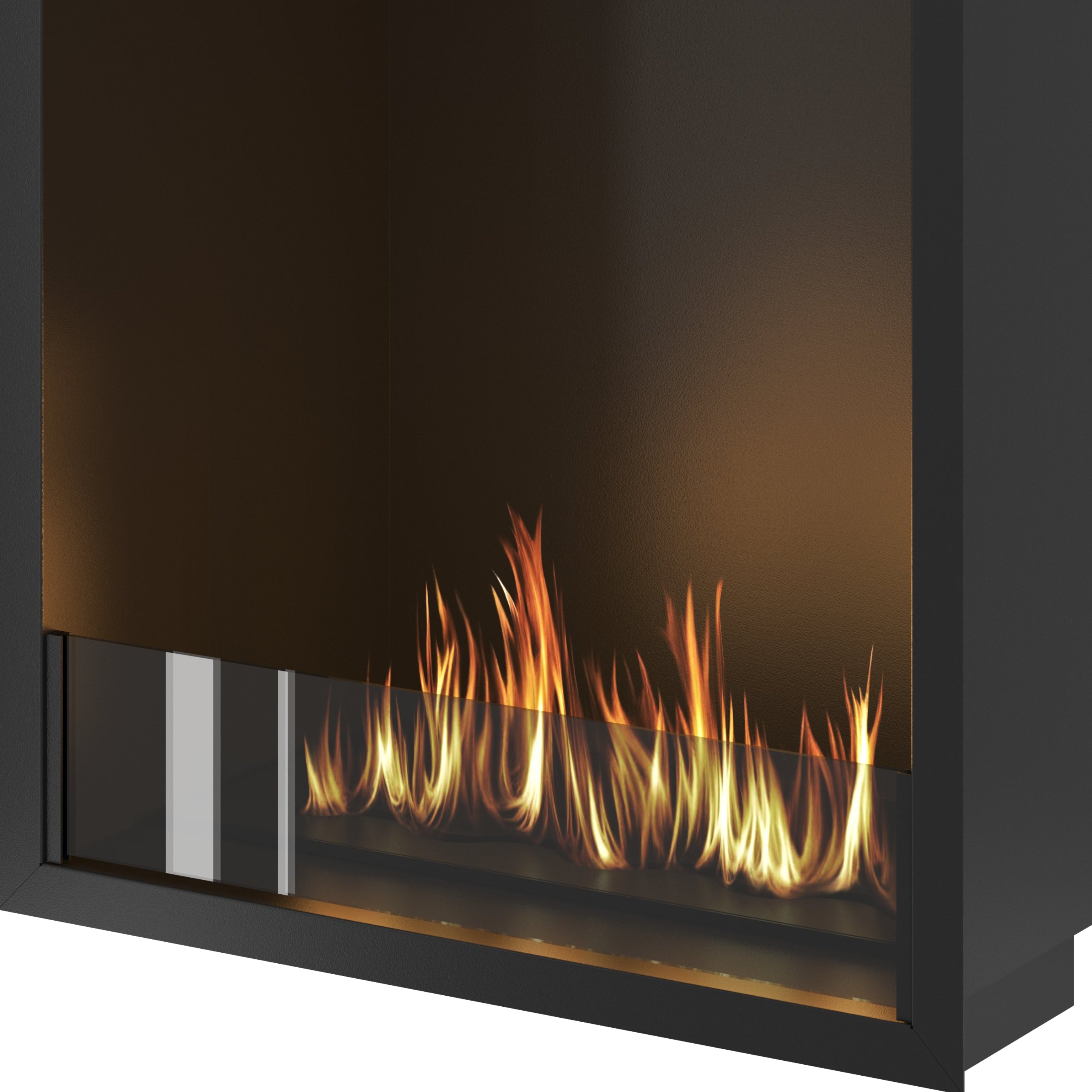 Selected Vertical Fireplace 70 x 120 cm