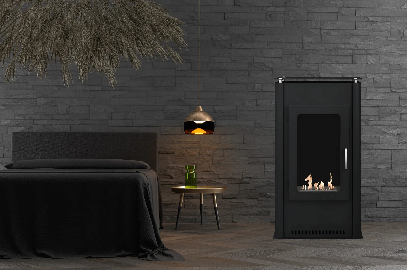 Dorre Bio Ethanol Fireplace H92 cm