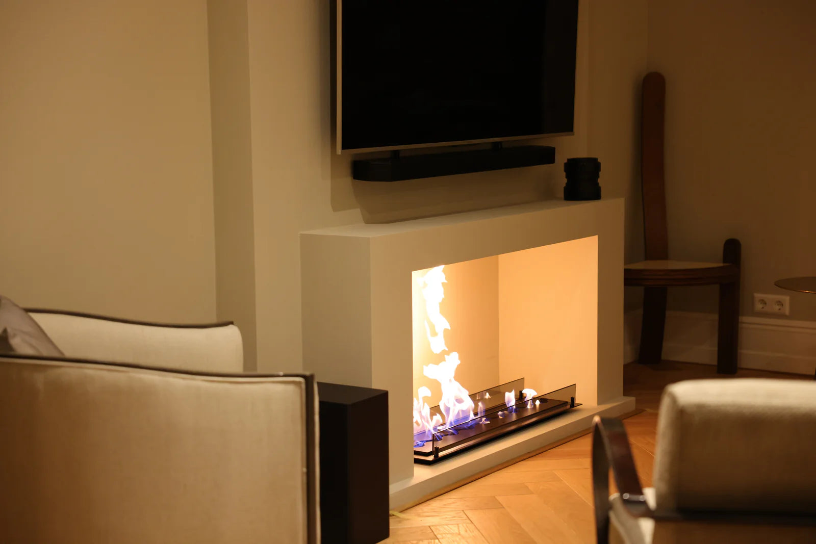 Solo Insert Fireplace Burner 150 cm