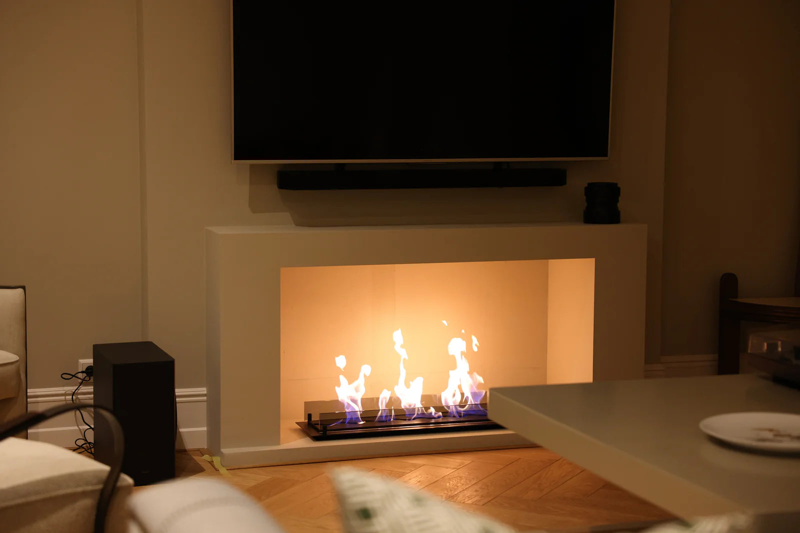 Solo Insert Fireplace Burner 150 cm