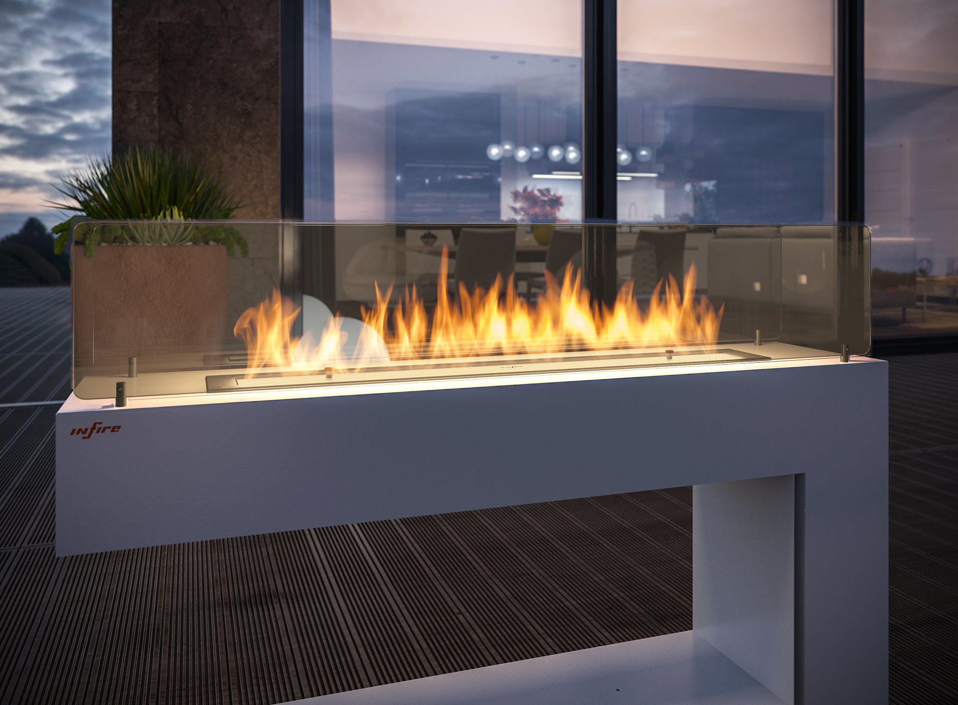 Spectrum Freestanding Fireplace
