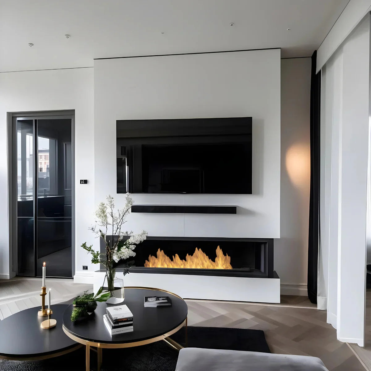 Image of Installing a Cinewall with a Bio-Ethanol Burner: A Step-by-Step Guide to a Unique and Safe Design