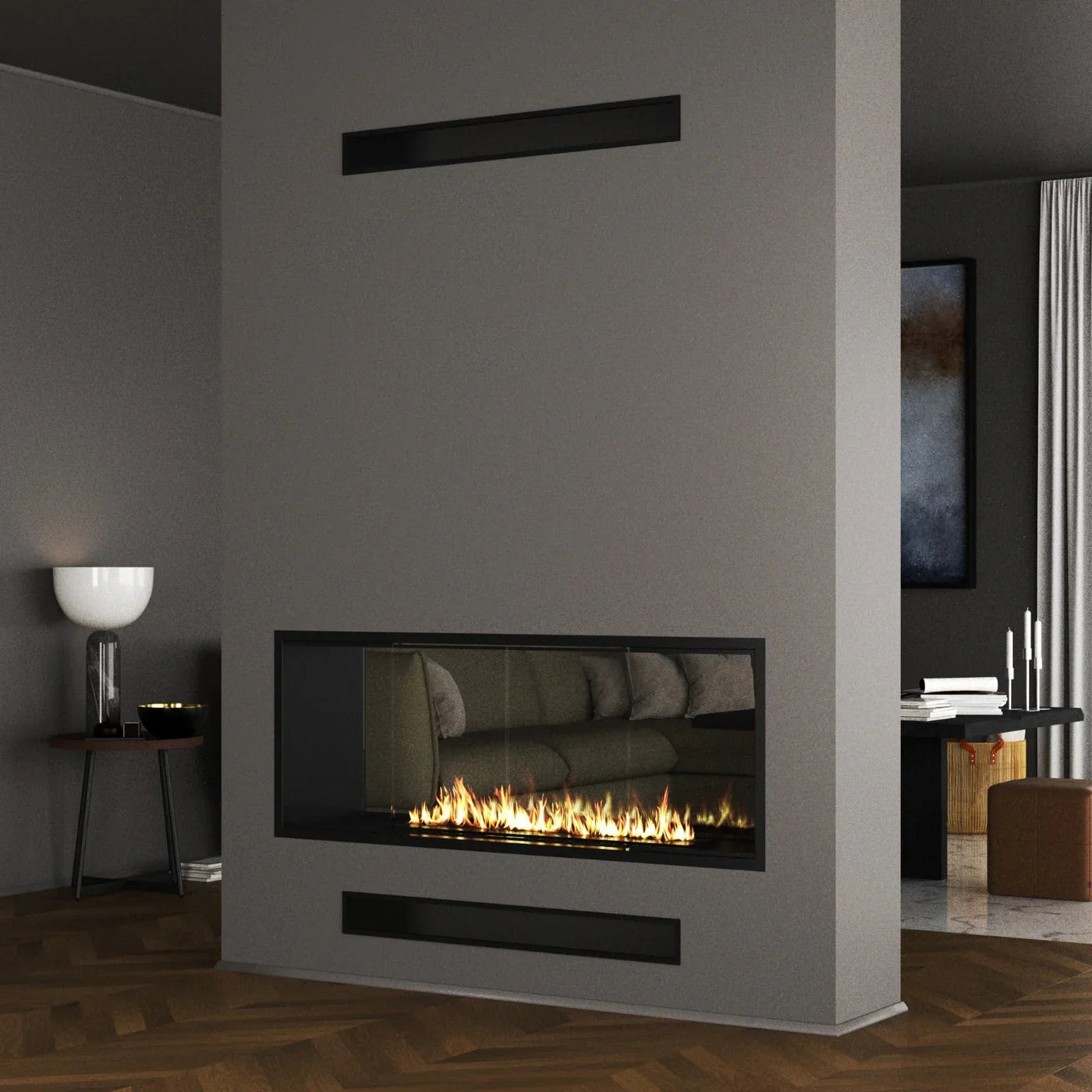 Image of Bio-ethanol Fireplaces in Furniture: Innovation and Style in your Interior