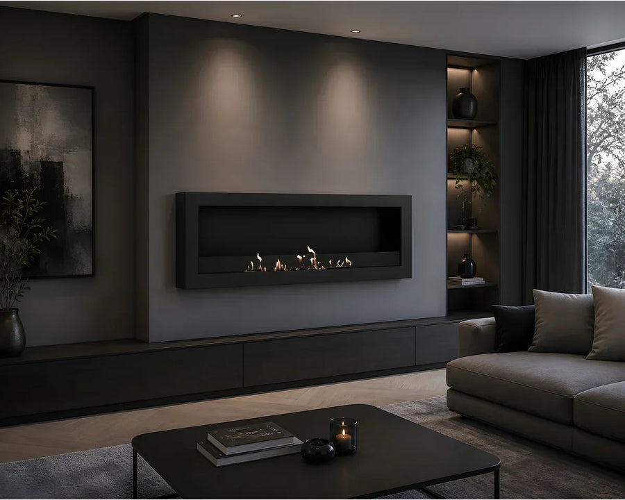 Bio Ethanol Wall Mounting Fireplaces