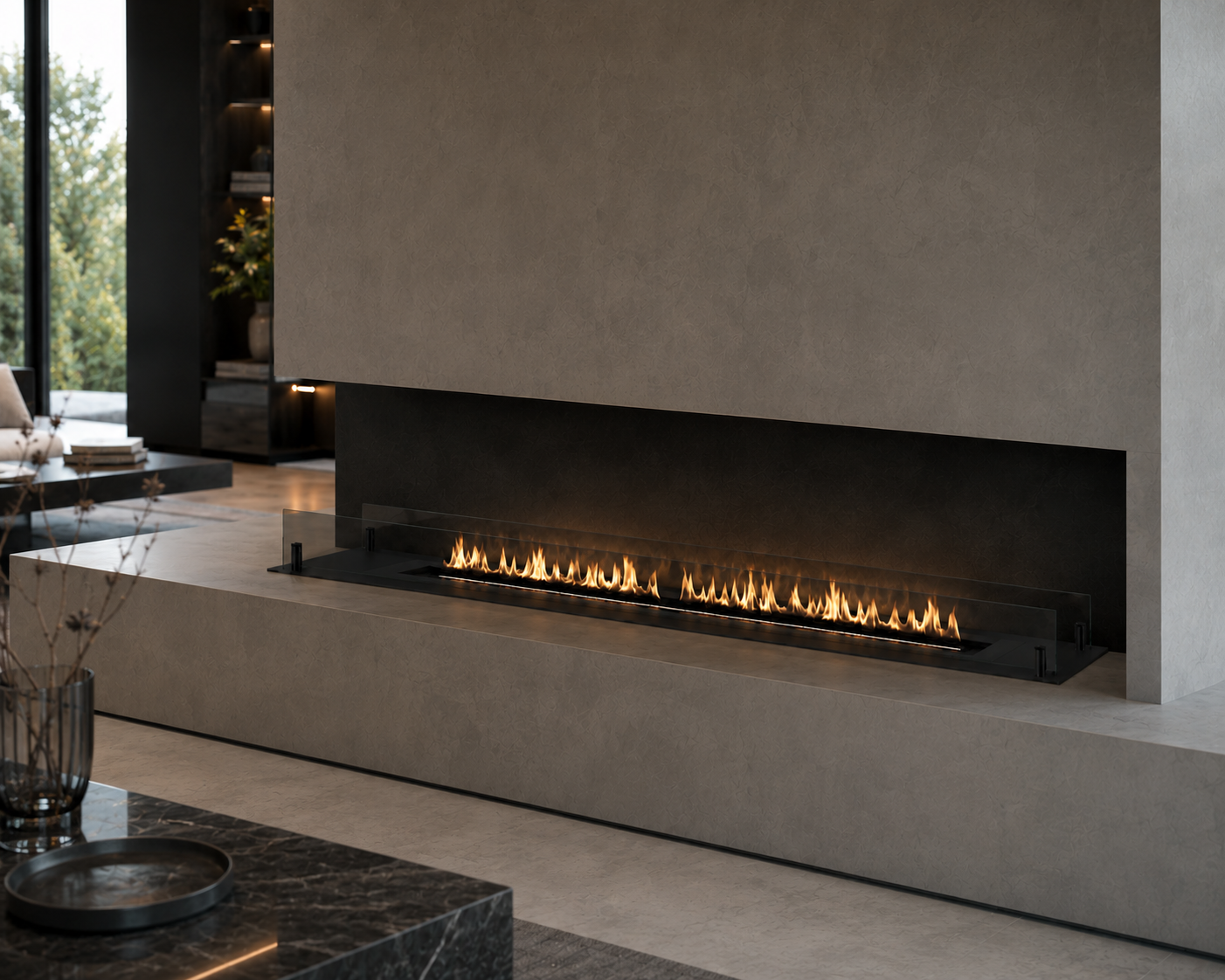 Image of Solo Insert With Glass Built-in Burners