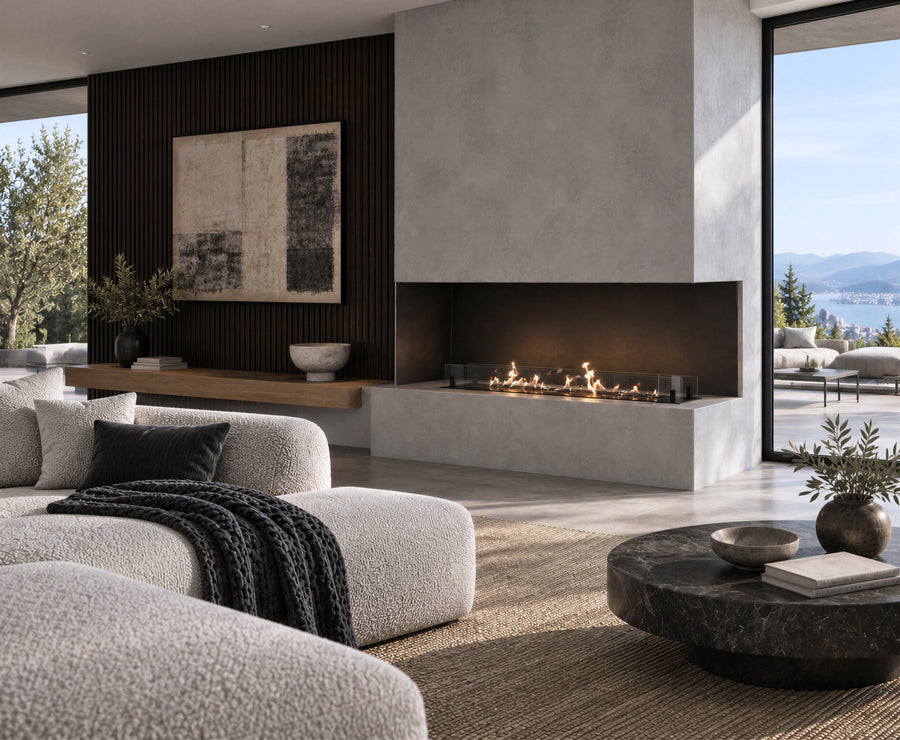 Solo Insert With Glass Built-in Burners