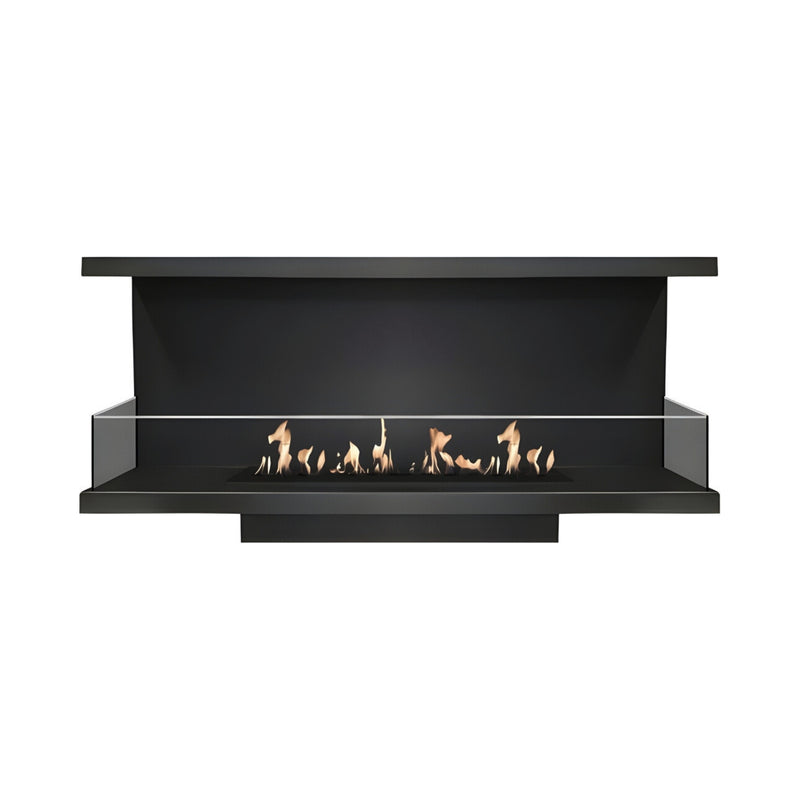 Made Three-sided built-in fireplace 110 cm