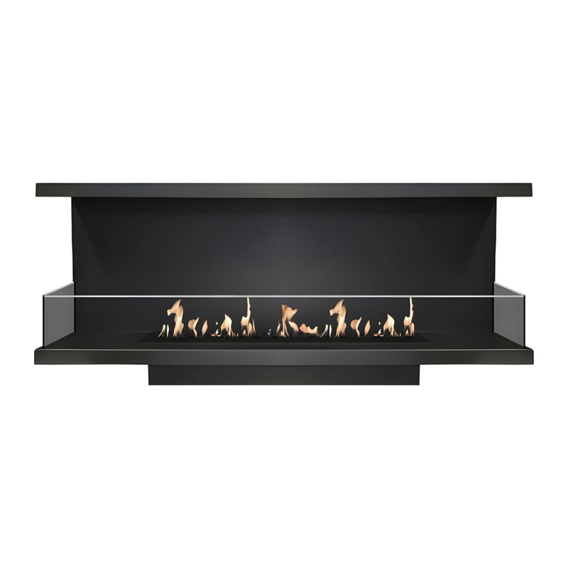 Made Three-sided built-in fireplace 160 cm