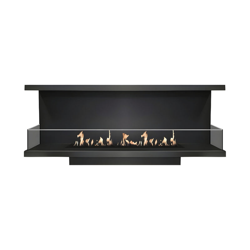 Made Three-sided built-in fireplace 170 cm