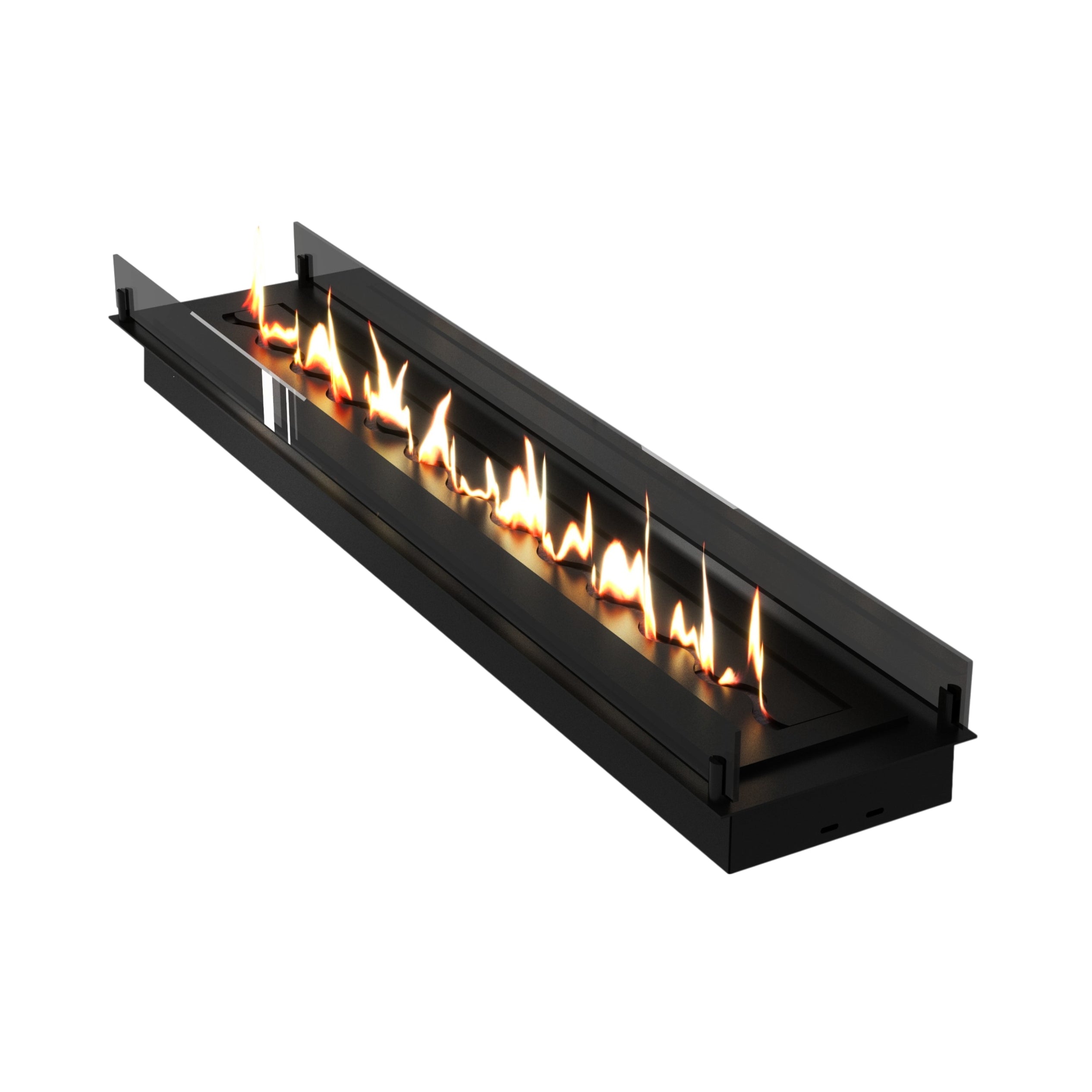 Solo Insert Fireplace With Glass 140 cm