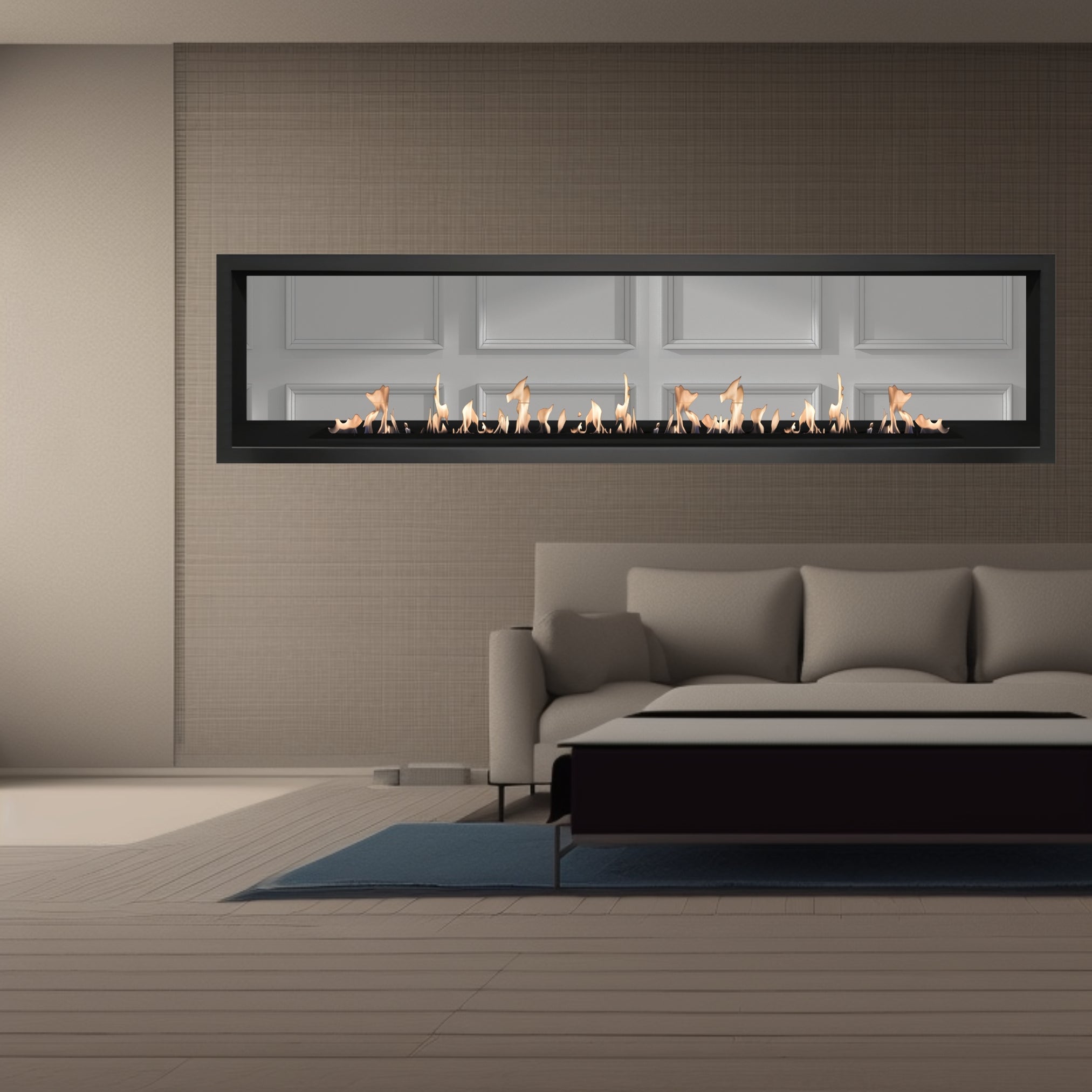 Fame See-Through Fireplace 130 cm