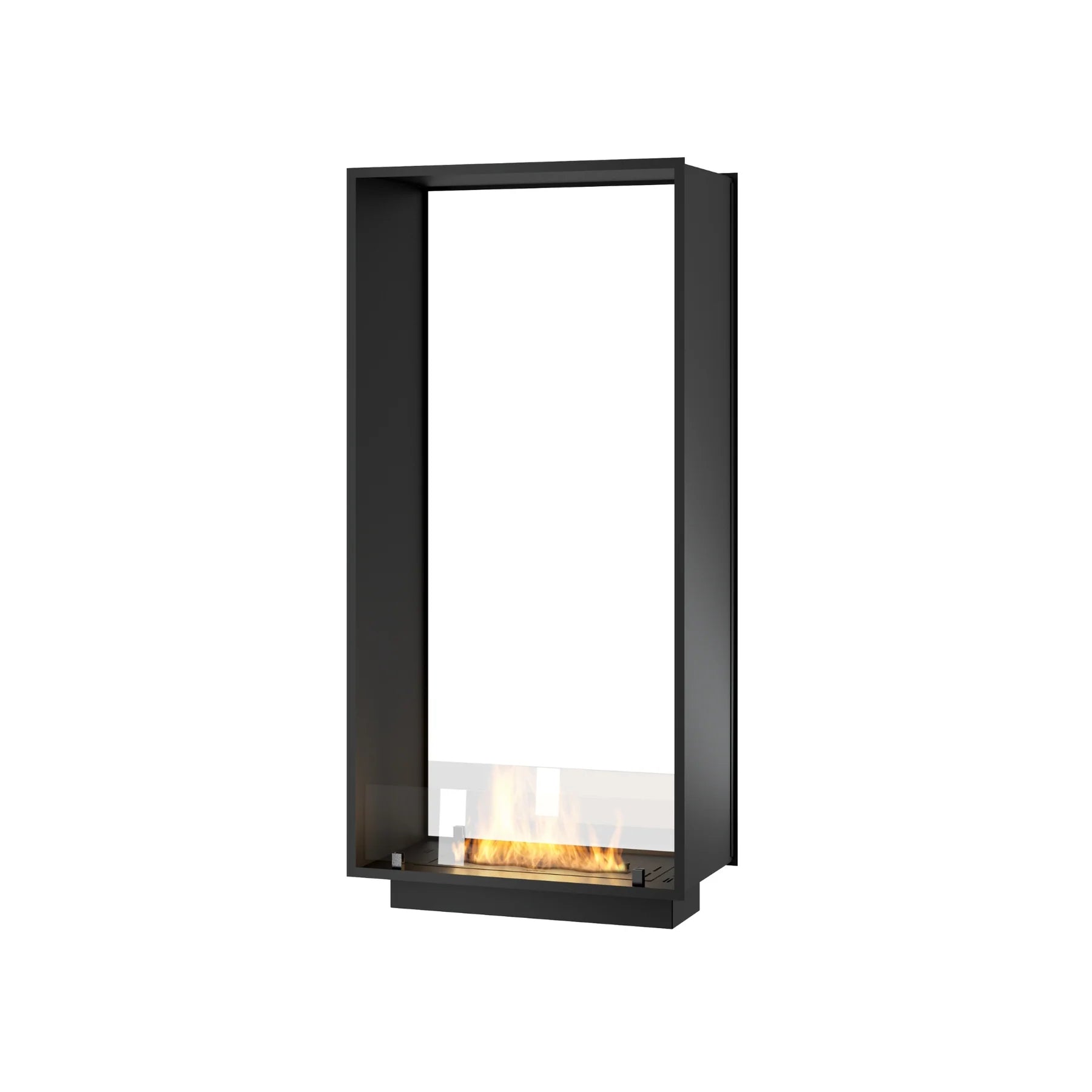 Vertical Slim See-through Fireplace H160 CM