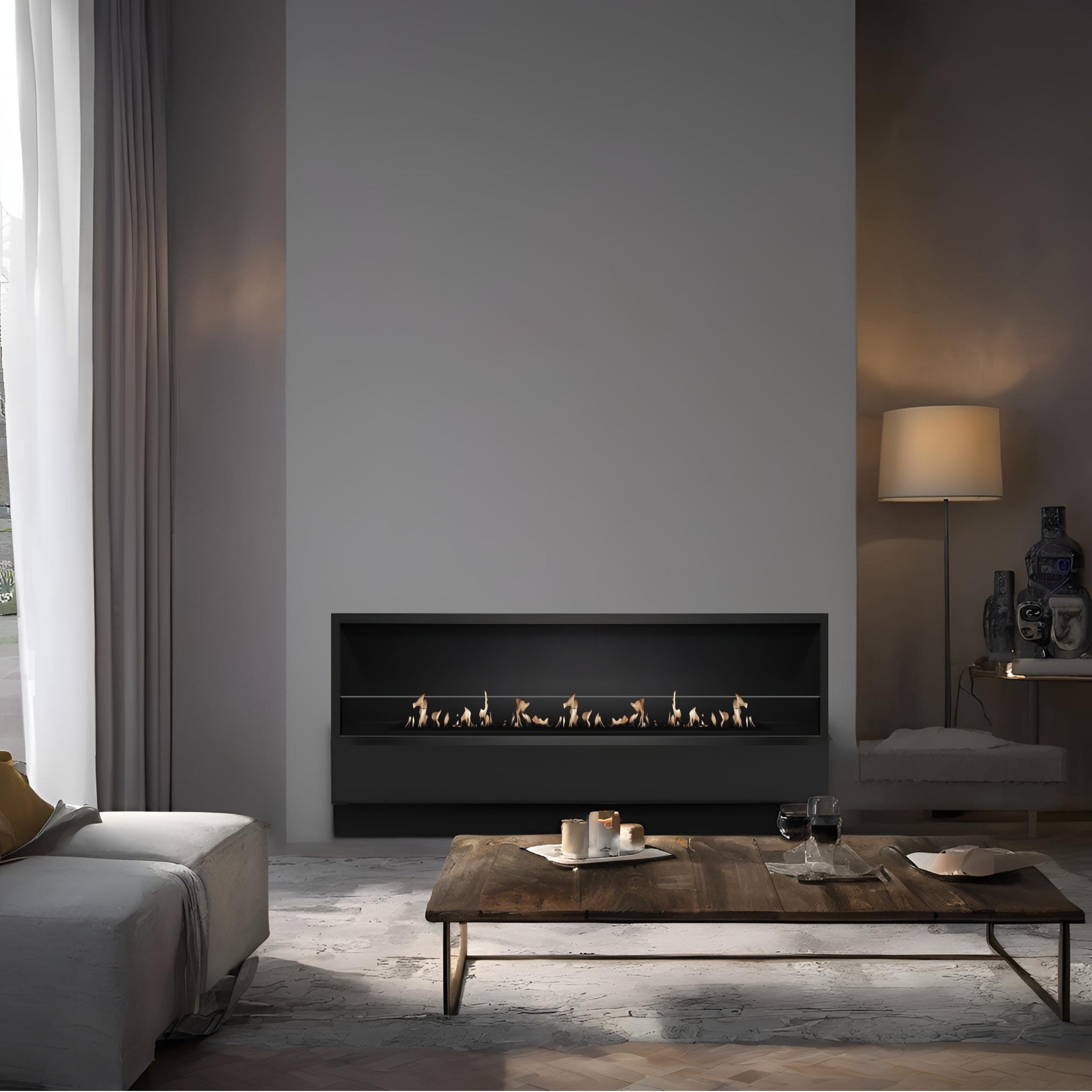 Selected Built-in Fireplace 50 cm