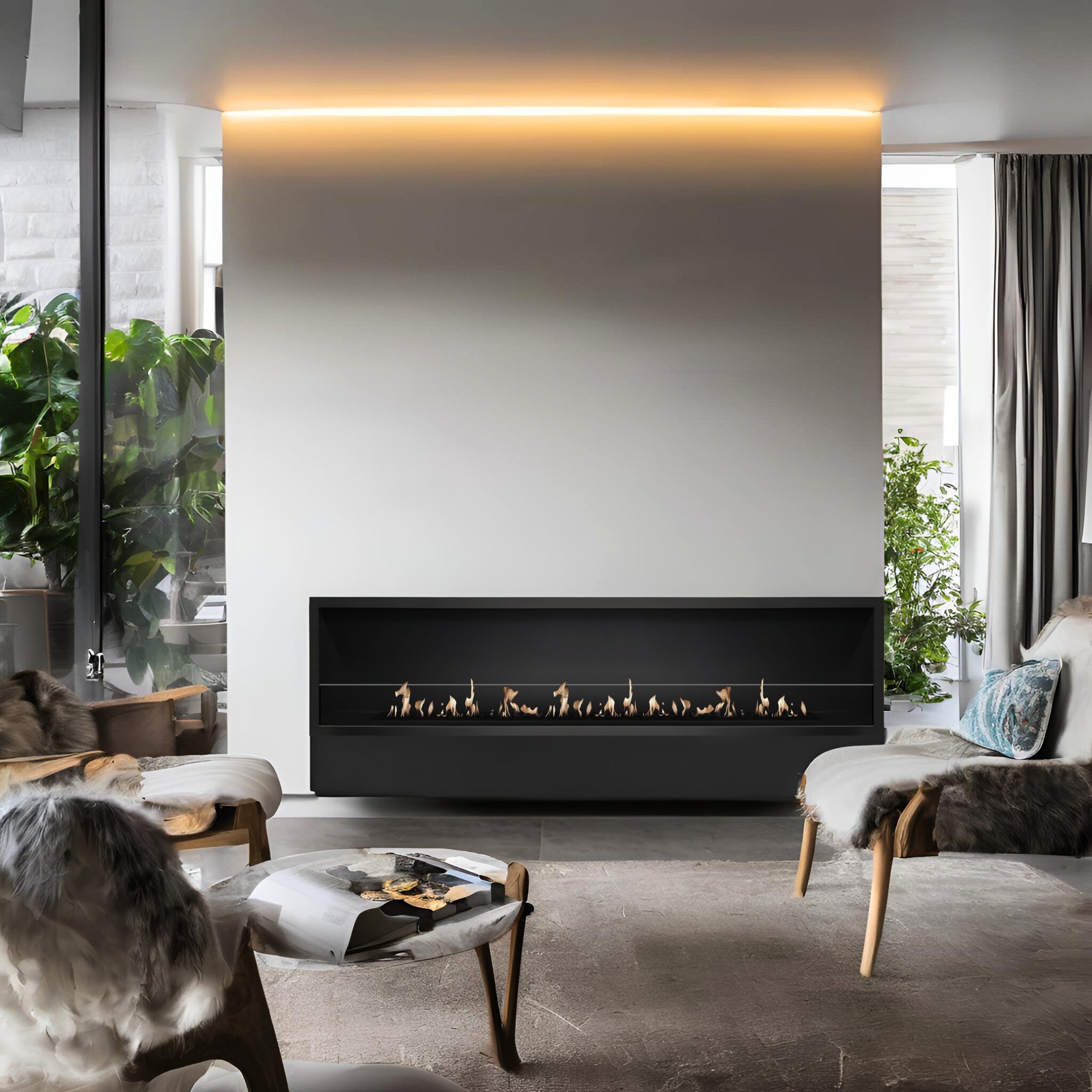 Selected Built-in Fireplace 50 cm