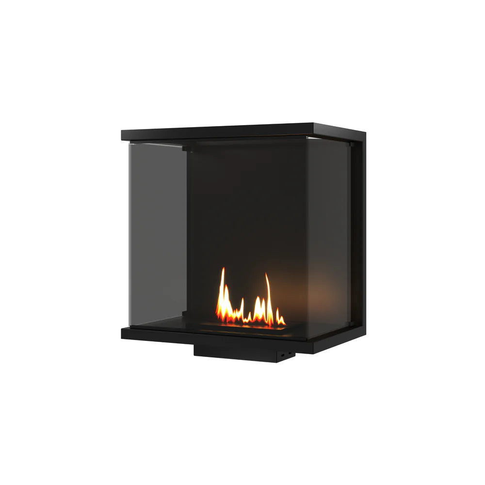 Made Three-sided Built-in Fireplace Full Glass 60 cm