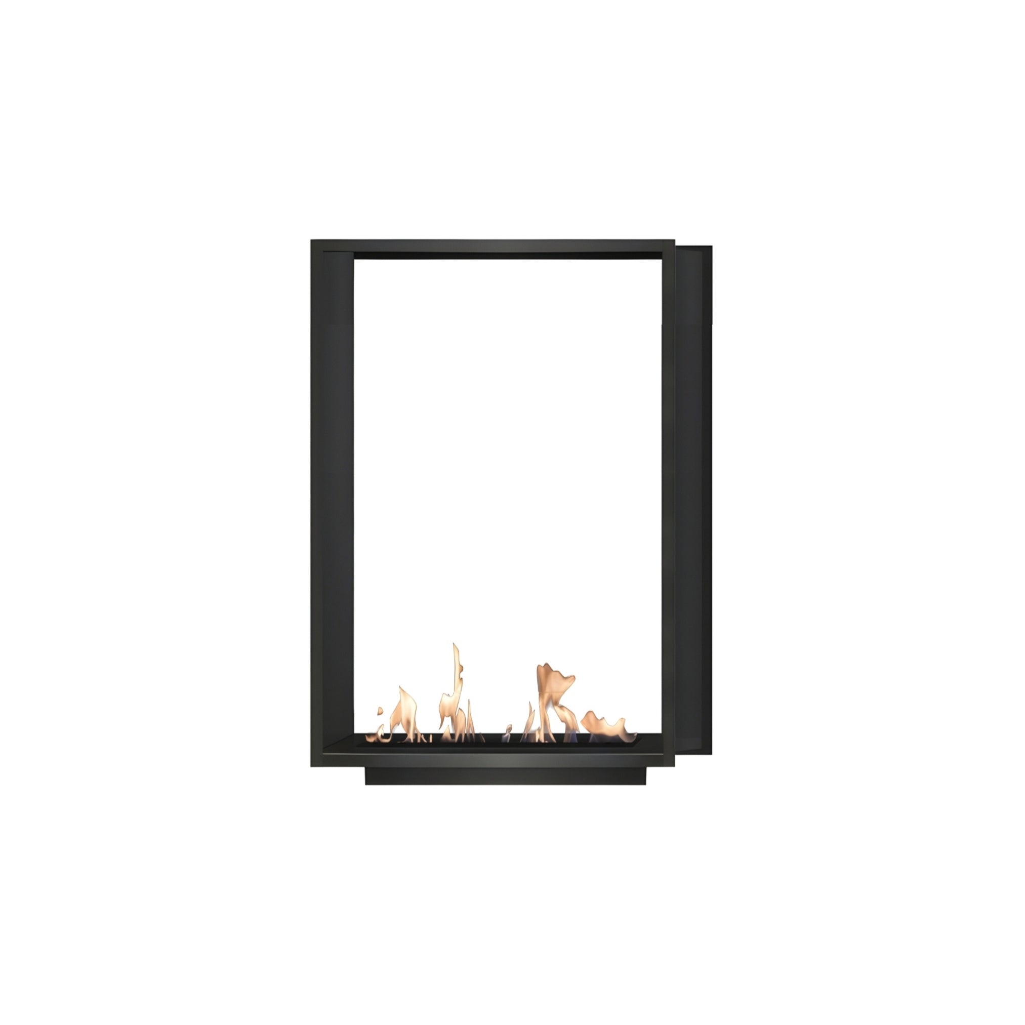 Fame Vertical See-Through Fireplace 60 x 100 cm