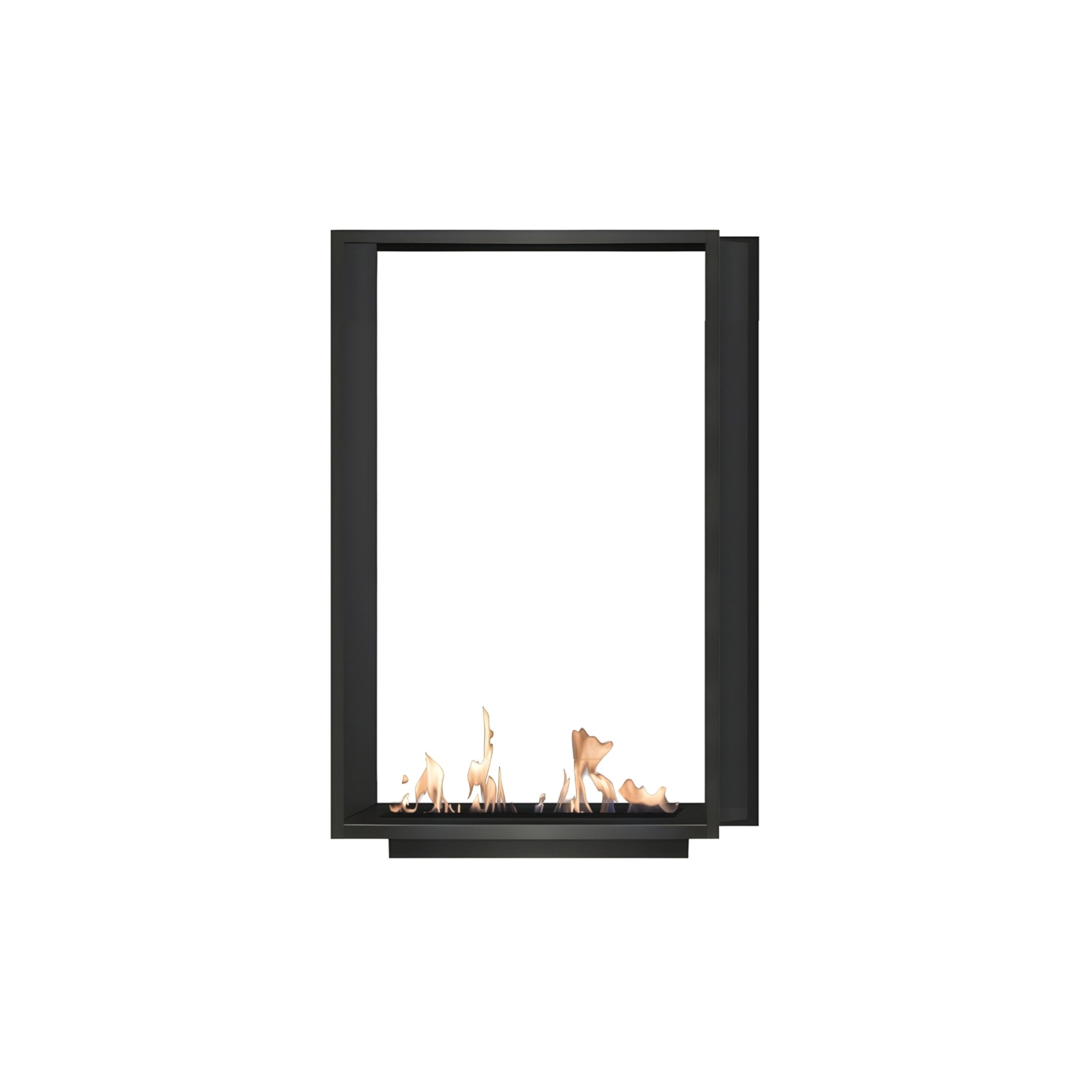 Fame Vertical See-Through Fireplace 60 x 120 cm