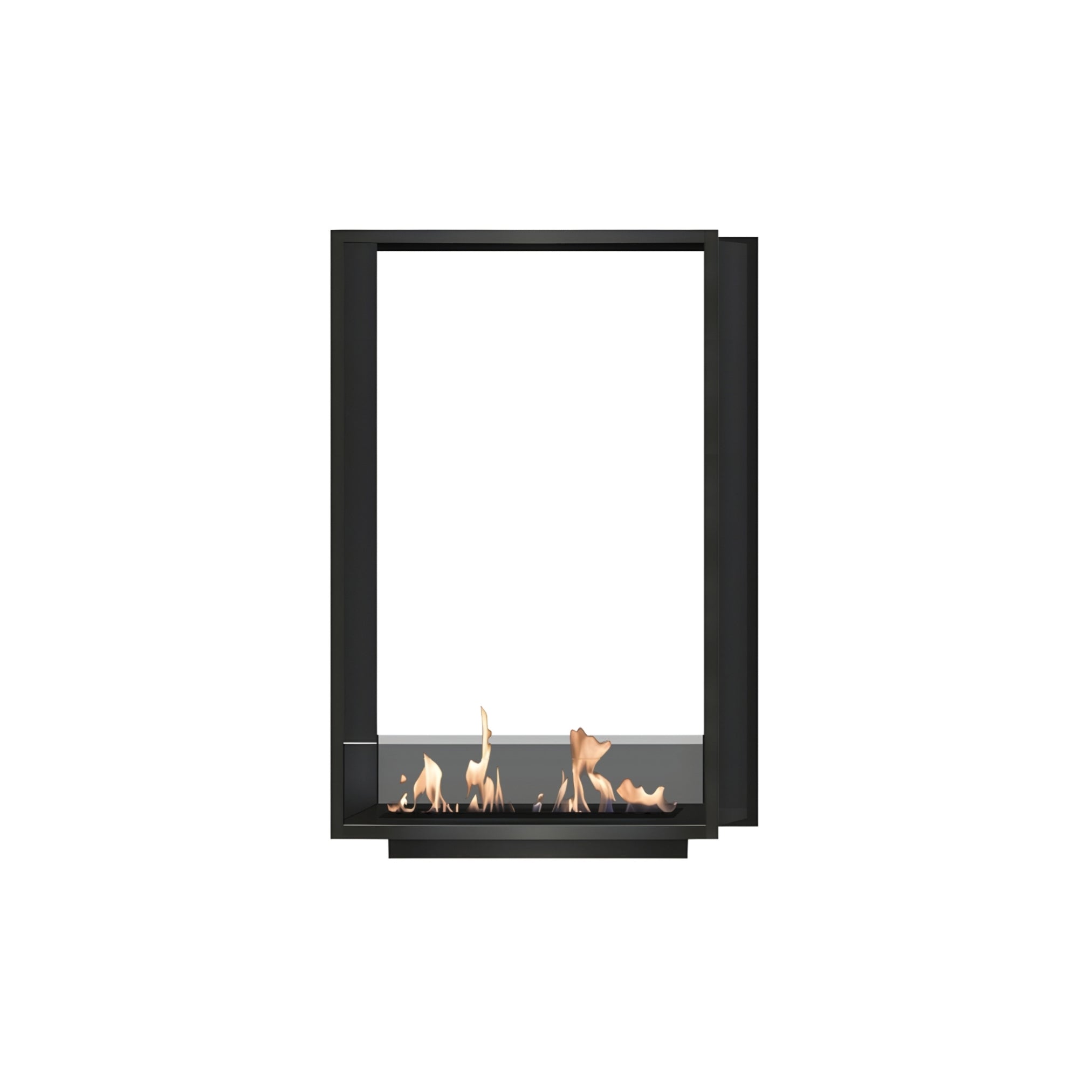 Fame Vertical See-Through Fireplace 60 x 120 cm