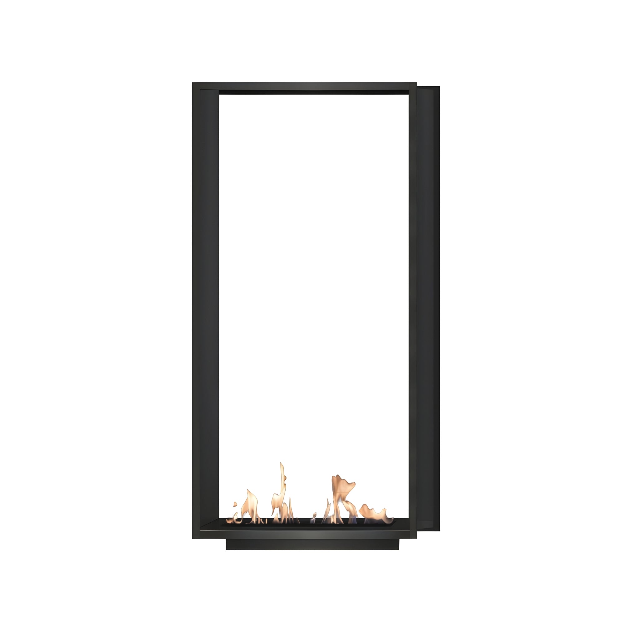 Fame Vertical See-Through Fireplace 60 x 160 cm