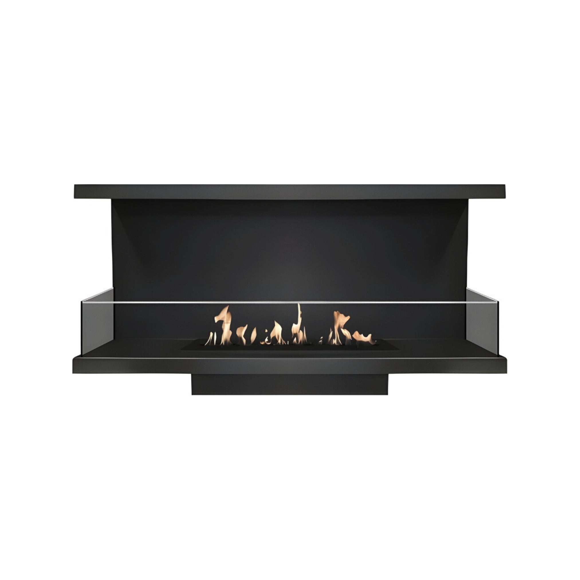 Made Three-sided built-in fireplace 60 cm