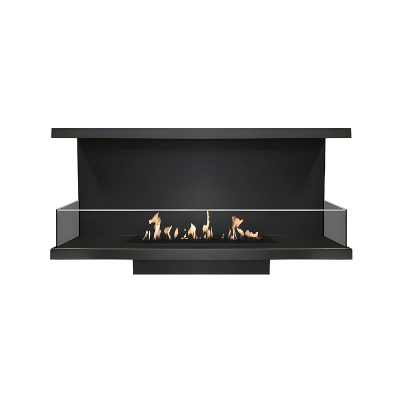 Made Three-sided built-in fireplace 60 cm