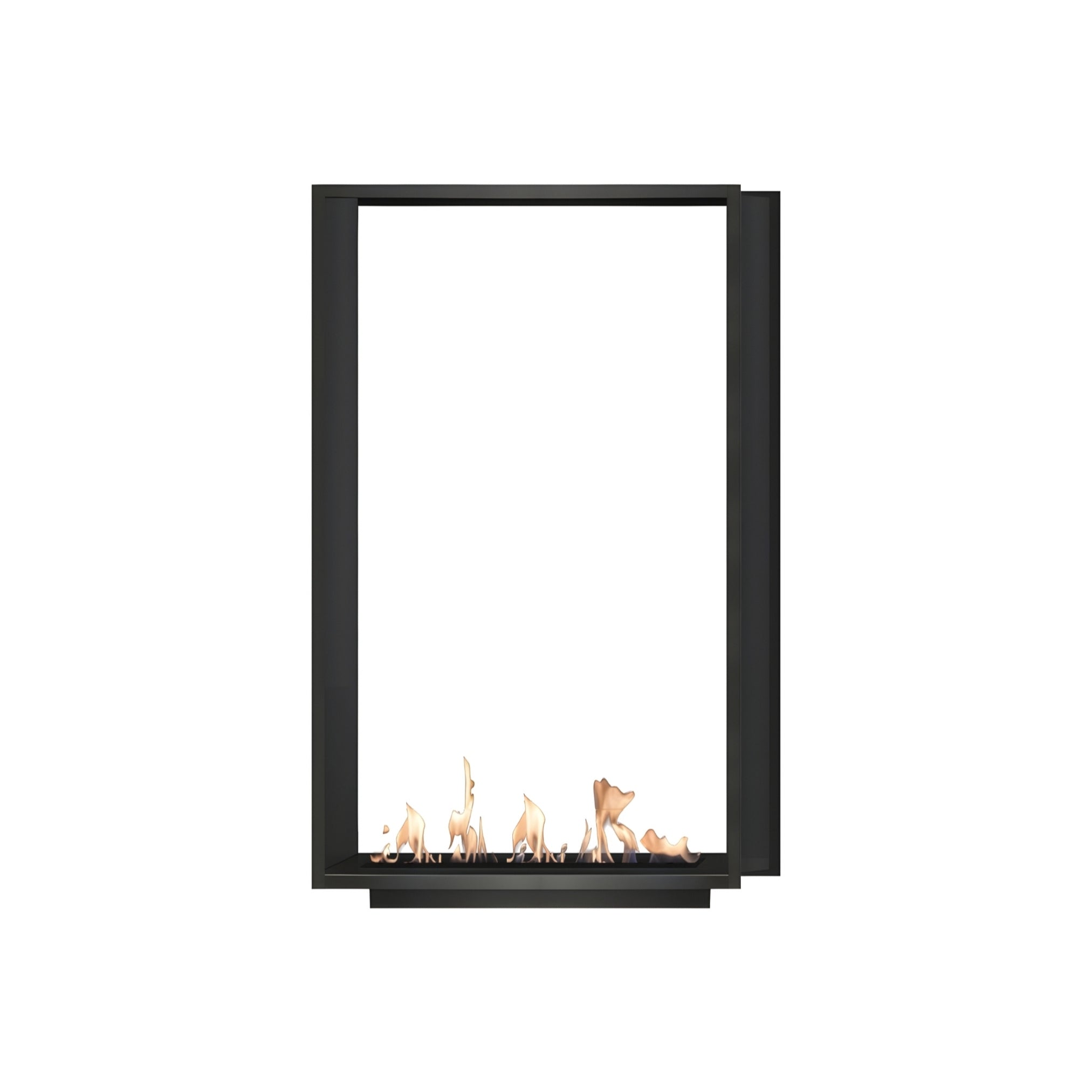 Fame Vertical See-Through Fireplace 70 x 140 cm