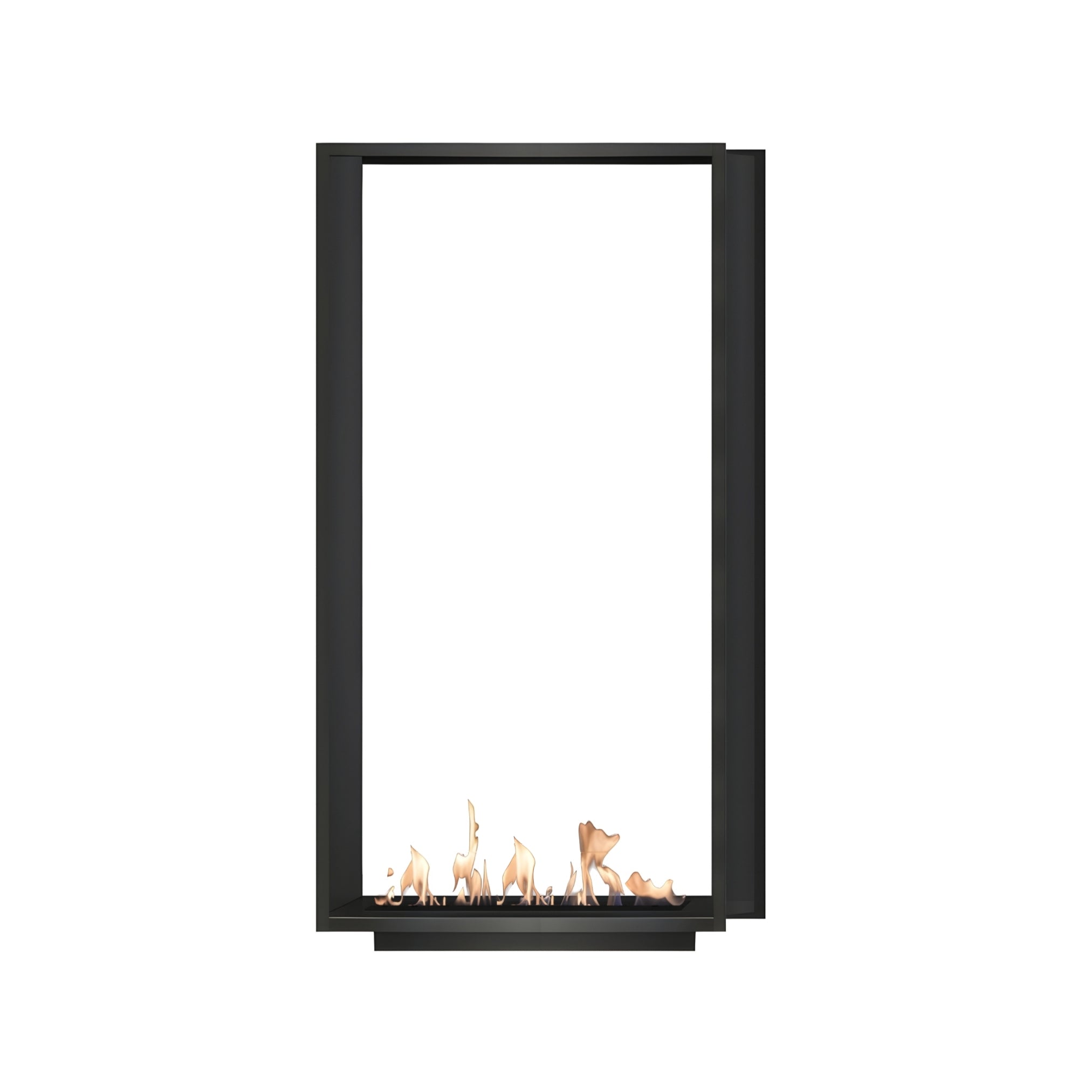 Fame Vertical See-Through Fireplace 70 x 160 cm