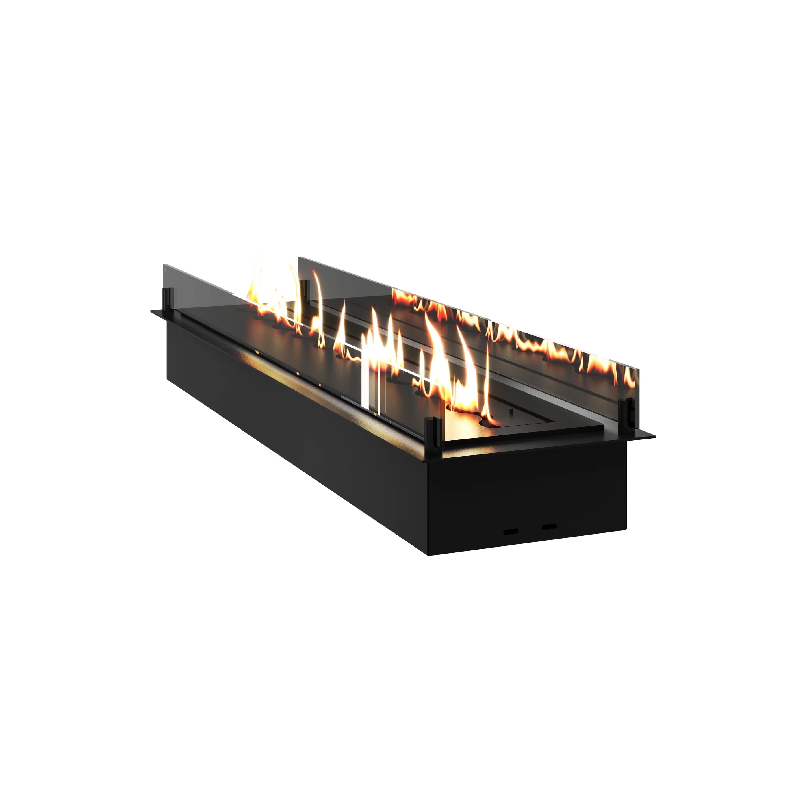 Solo Insert Fireplace With Glass 120 cm