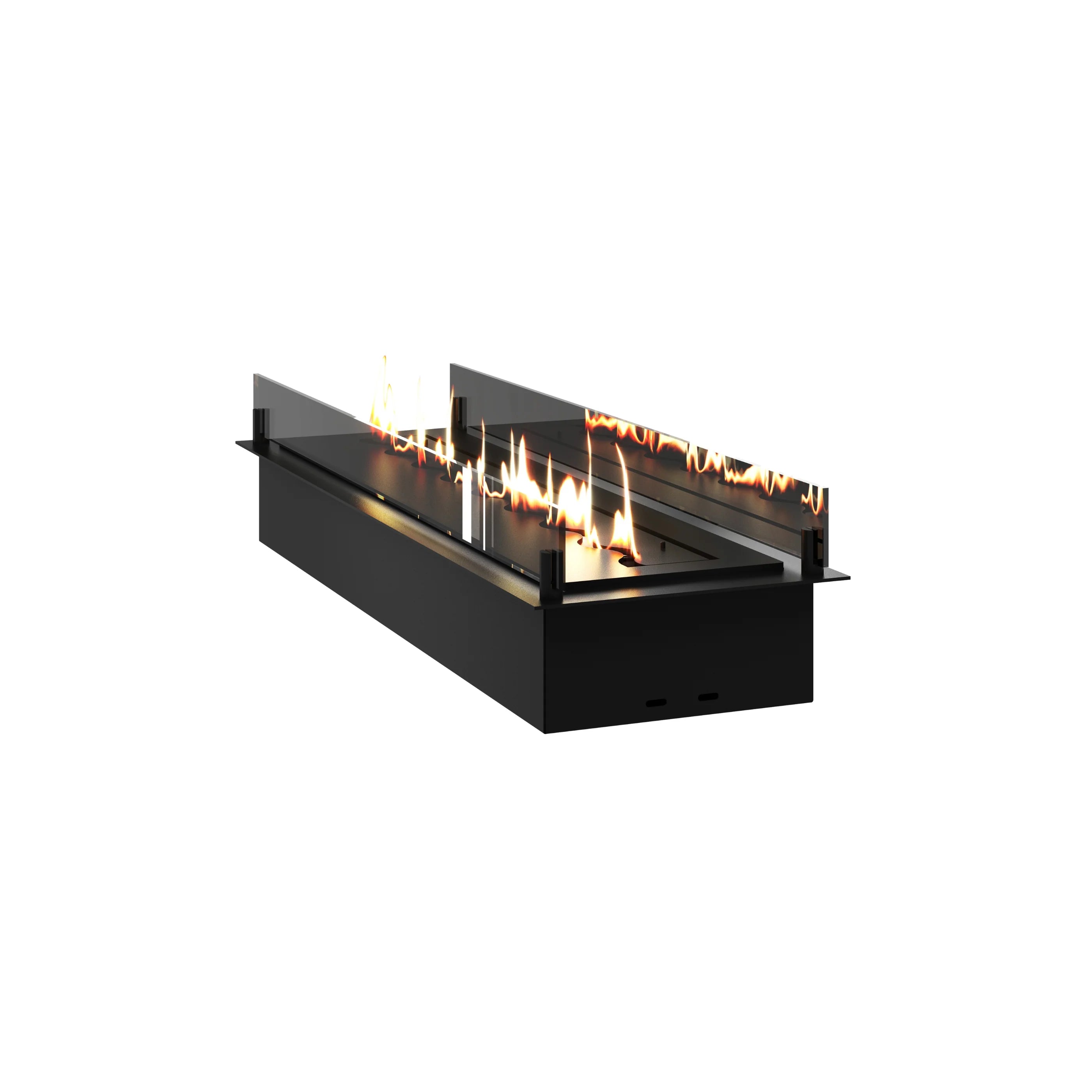Solo Insert Fireplace With Glass 100 cm