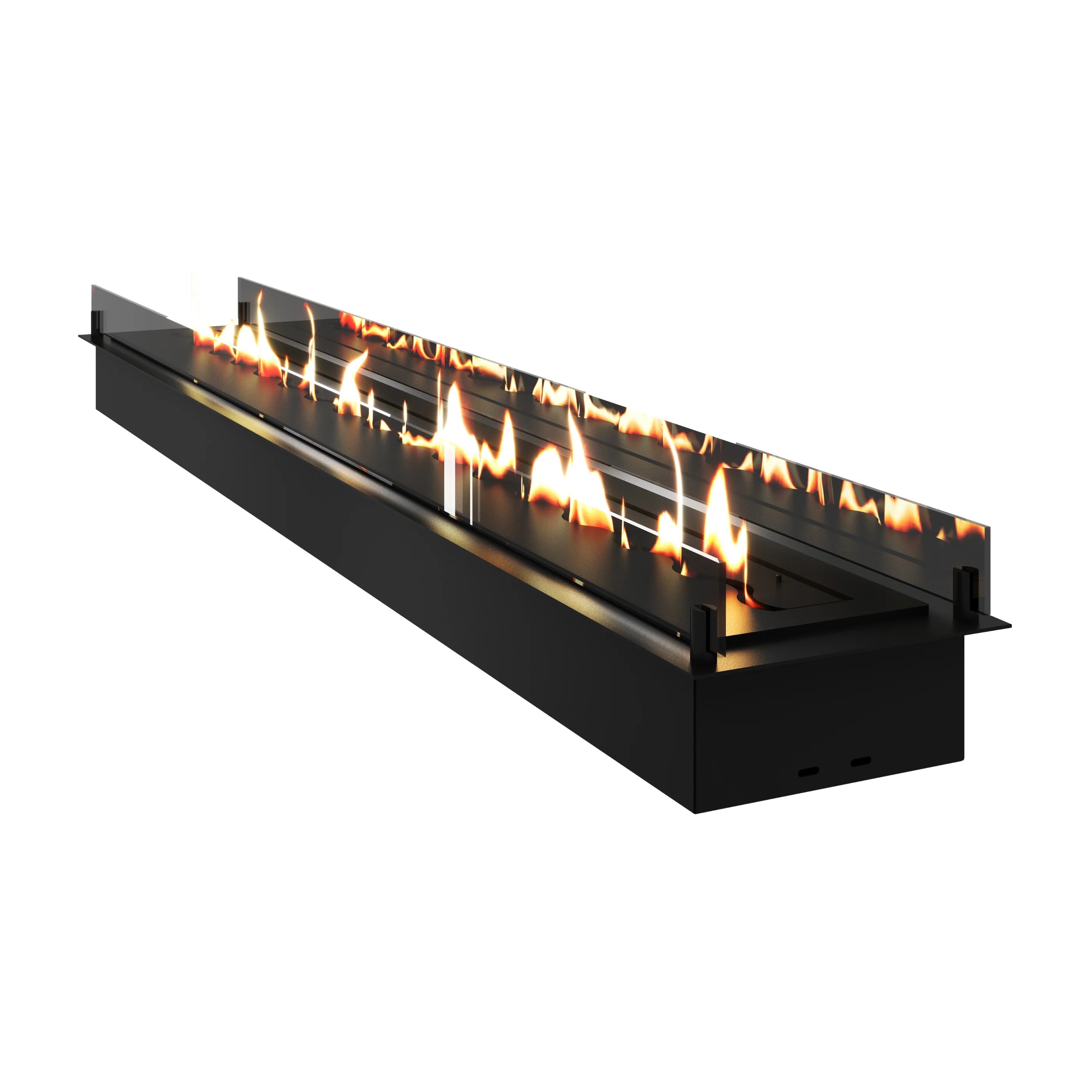 Solo Insert Fireplace With Glass 180 cm