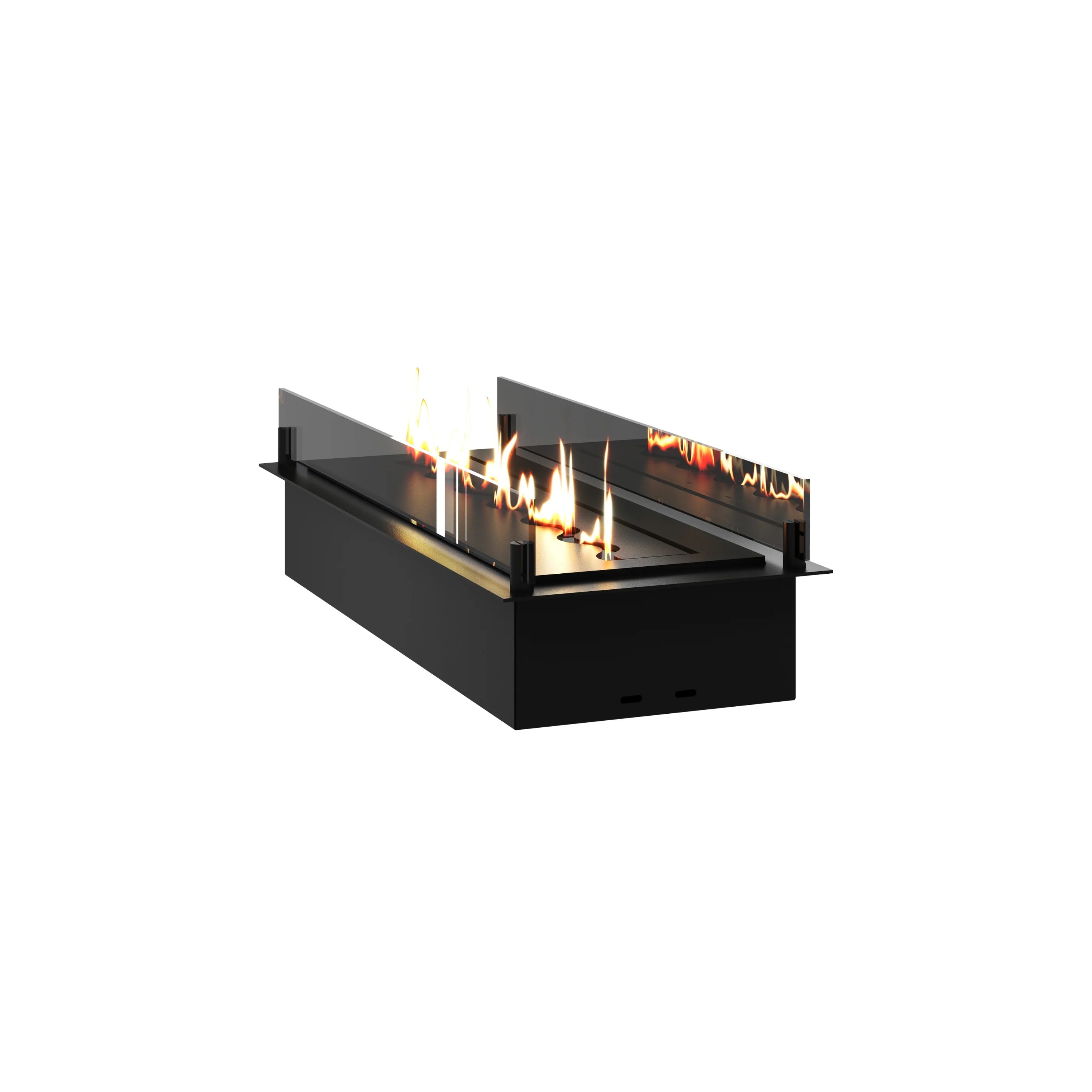 Solo Insert Fireplace With Glass 80 cm