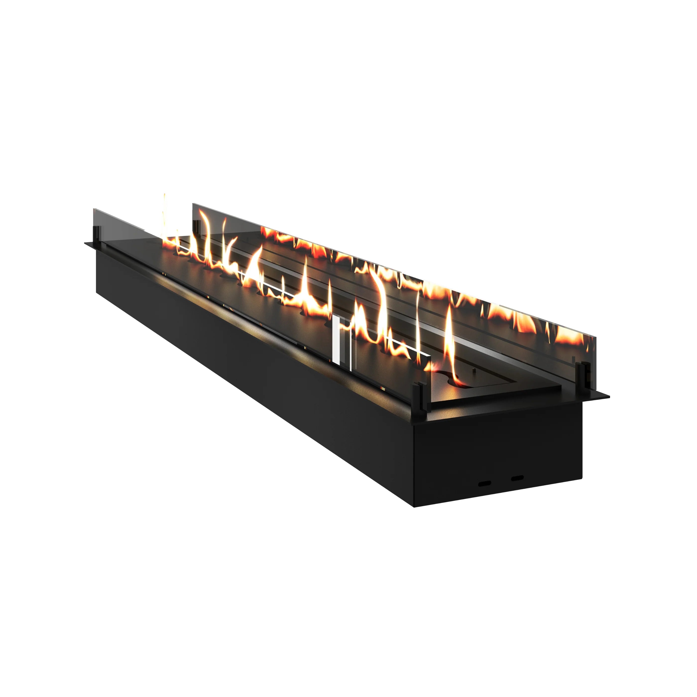 Solo Insert Fireplace With Glass 160 cm