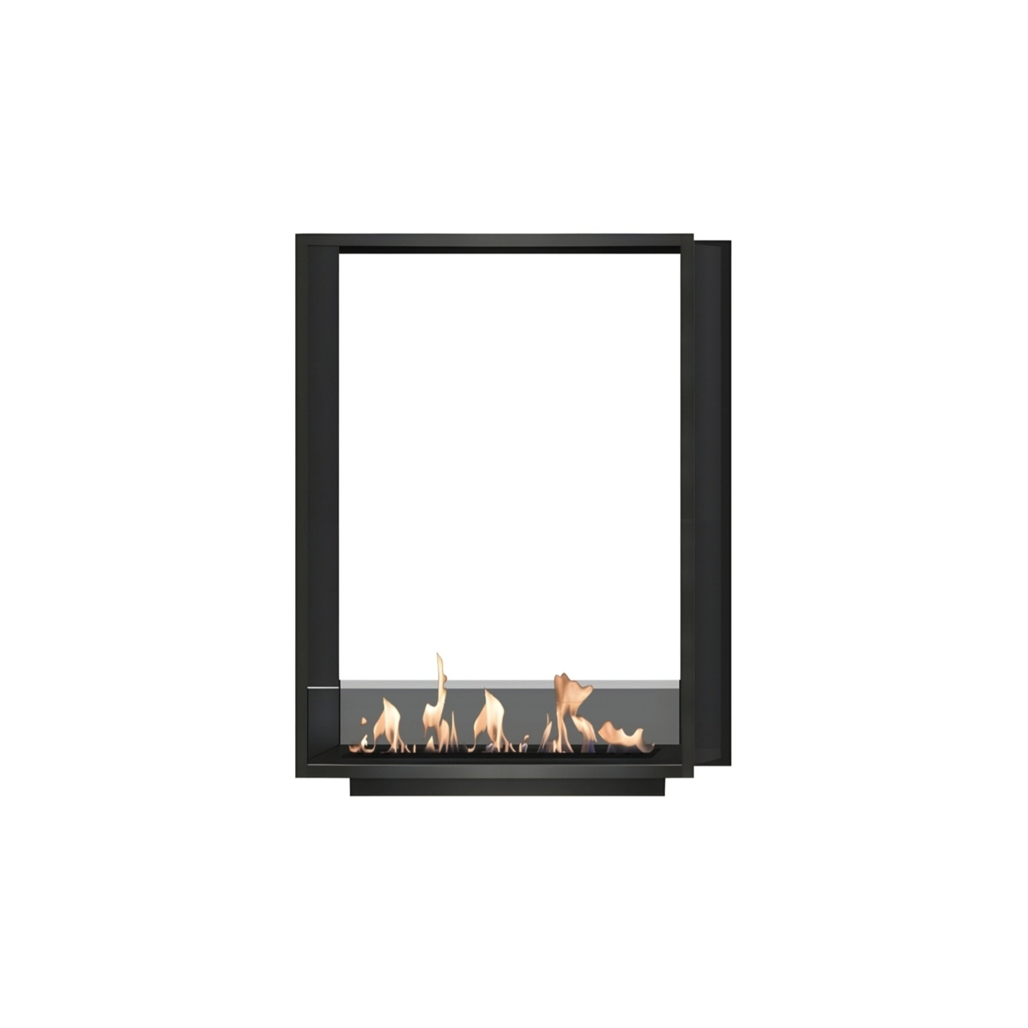 Fame Vertical See-Through Fireplace 80 x 100 cm