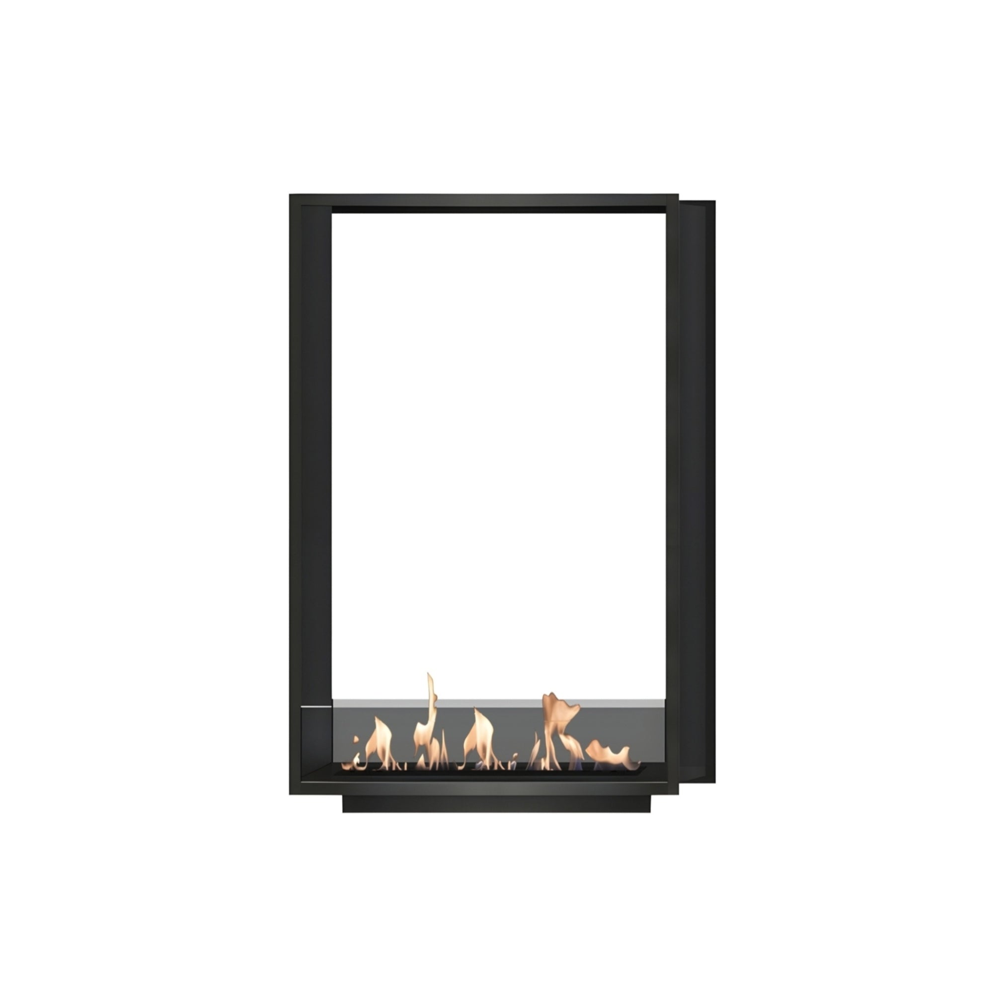 Fame Vertical See-Through Fireplace 80 x 120 cm