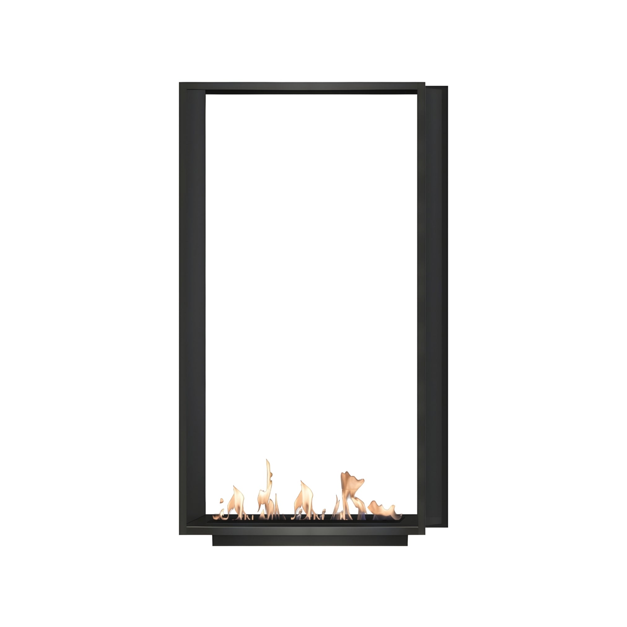 Fame Vertical See-Through Fireplace 80 x 160 cm