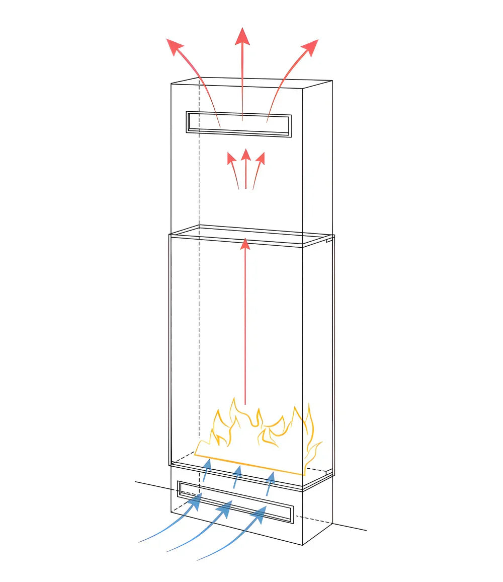 Image of Selected Vertical Single-Sided Full Glass 80 x 180 cm