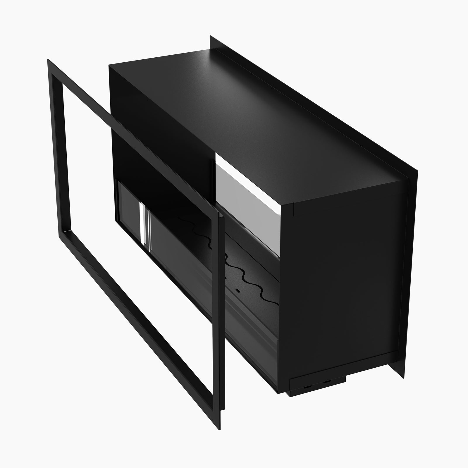 Fame See-Through Bio Ethanol Fireplace 200 cm