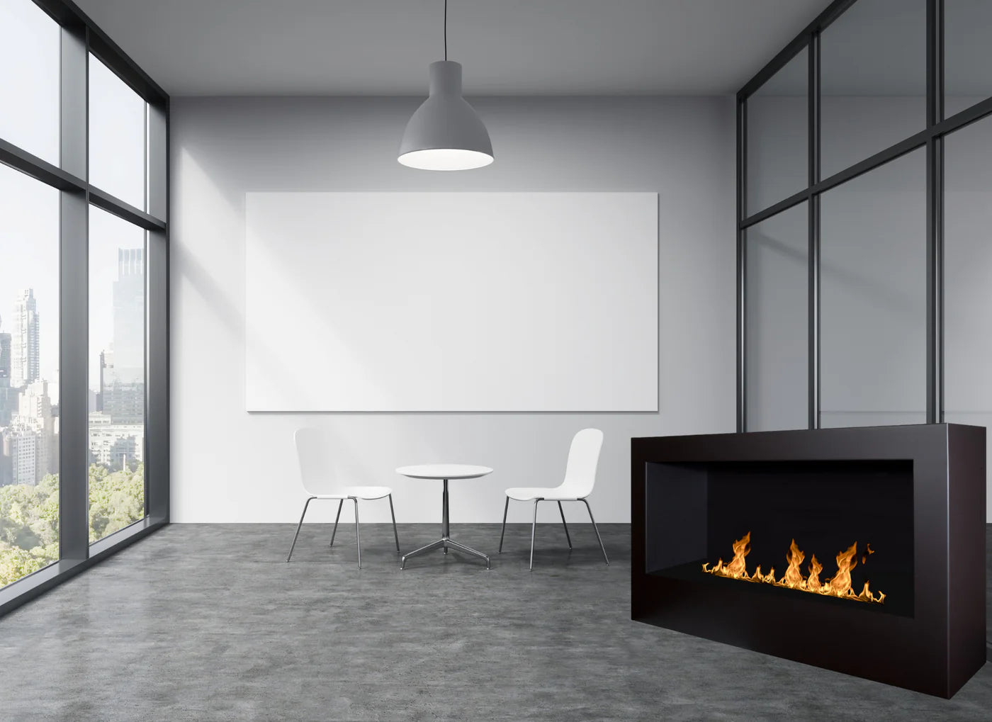 Image of Gate Bio Ethanol Freestanding Fireplace 120 cm