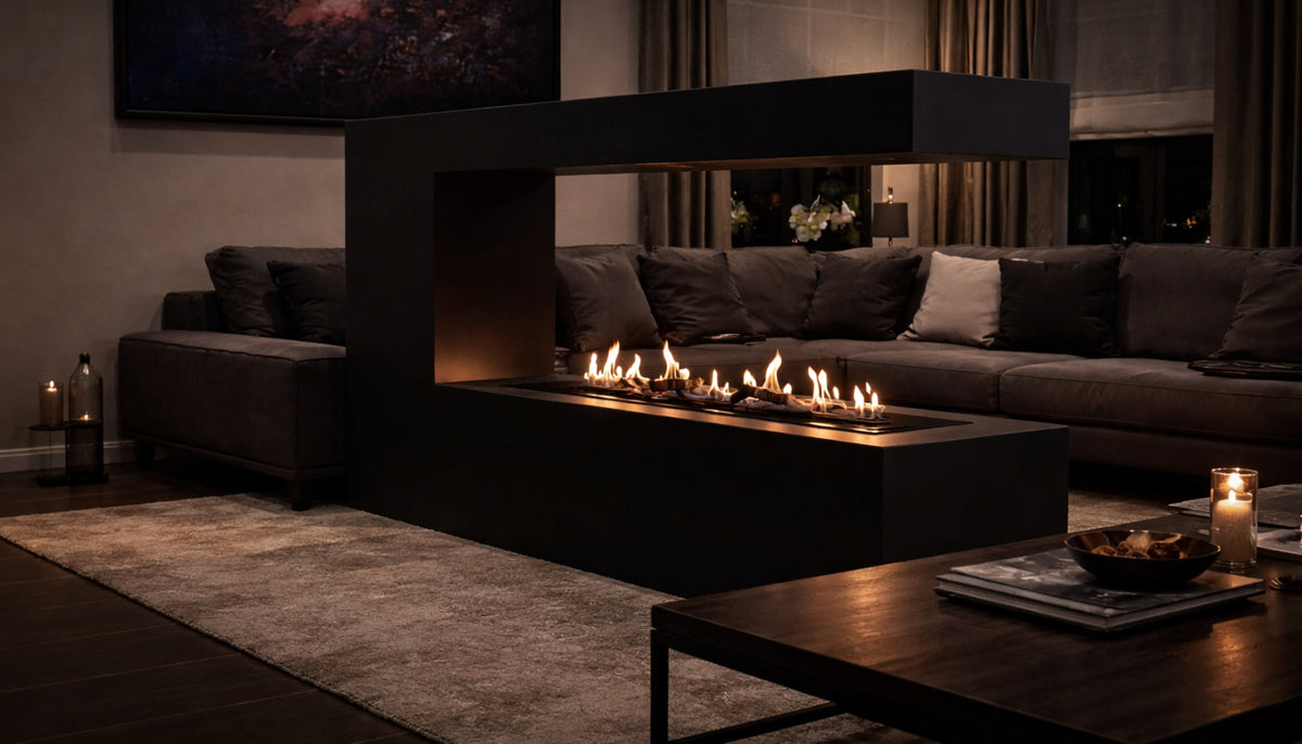 Built in flush for a calm, architectural look.