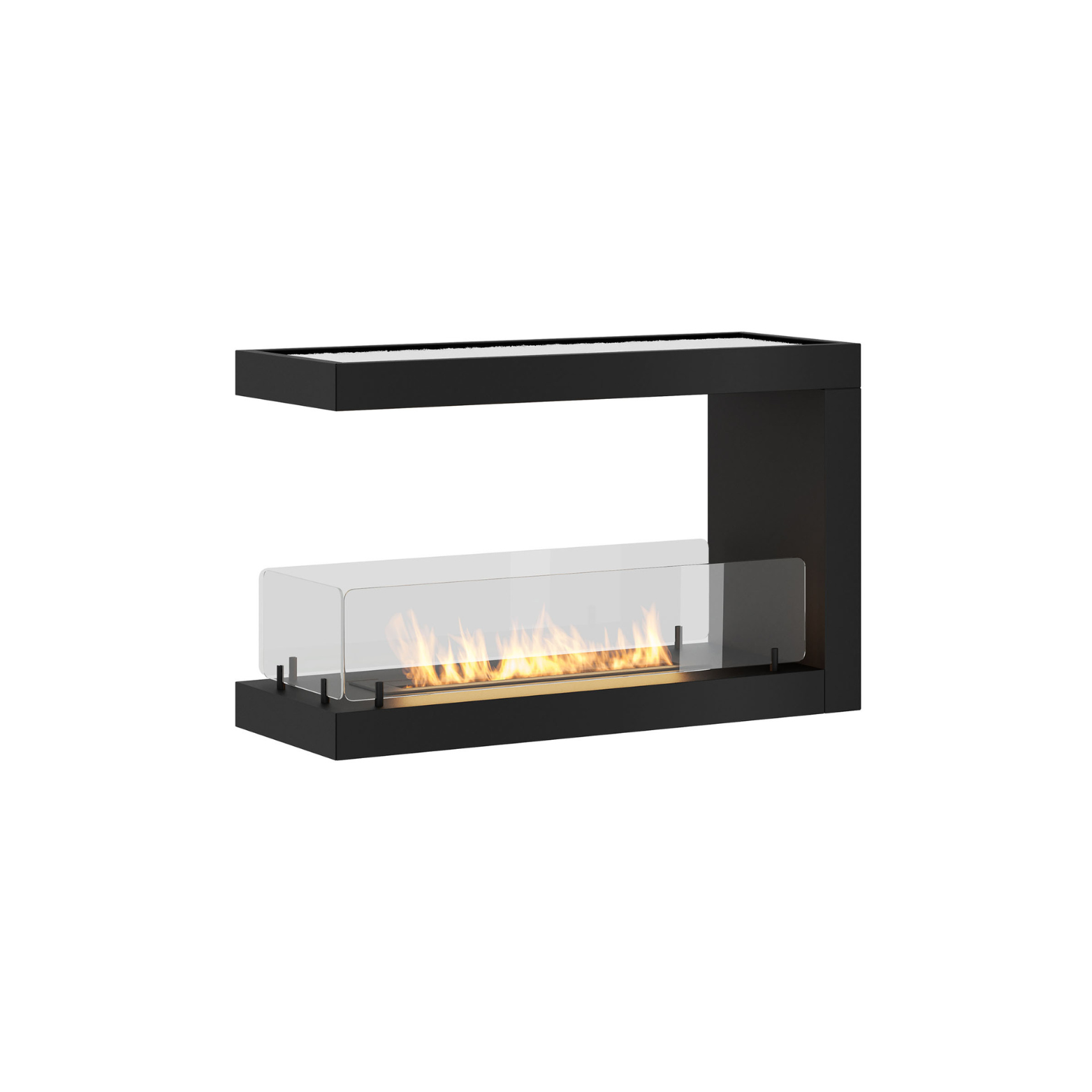 Inside U Bio Ethanol Built-in Fireplace 70 cm