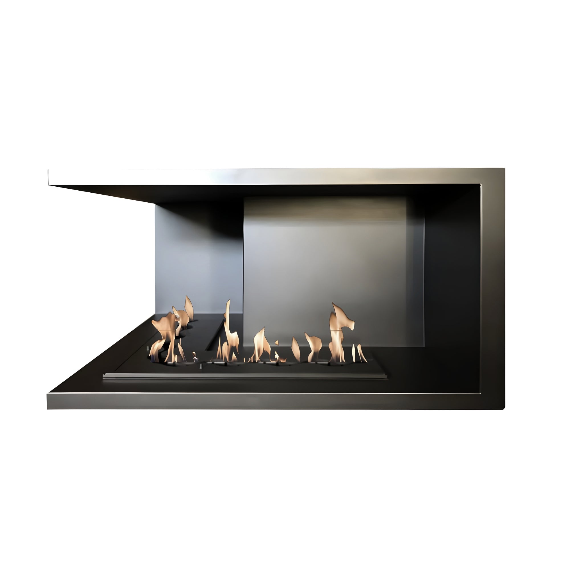 Base Built-in Corner Fireplace 70 x 70 cm