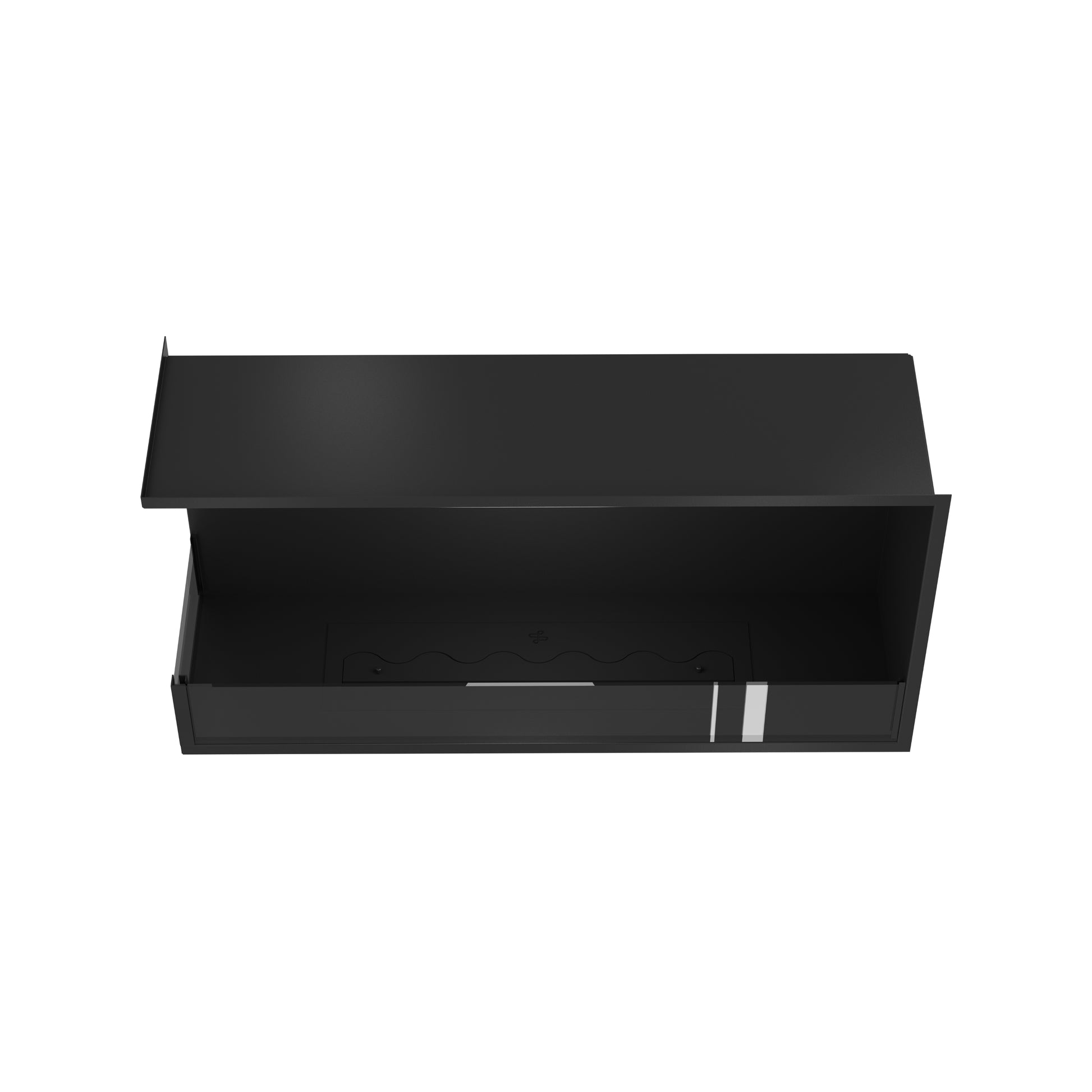 Base Left Built-in Corner Fireplace 100 cm