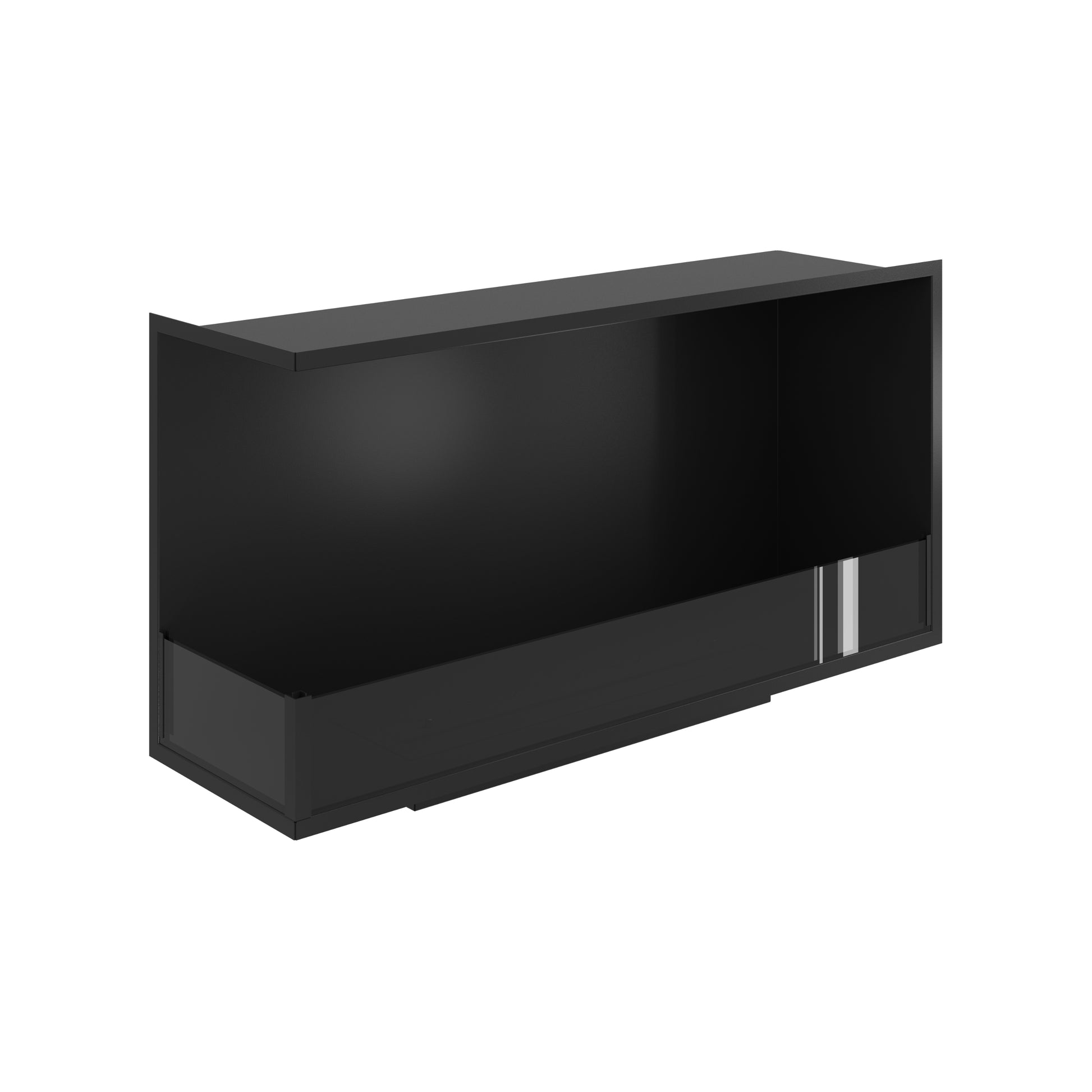 Base Left Built-in Corner Fireplace 100 cm