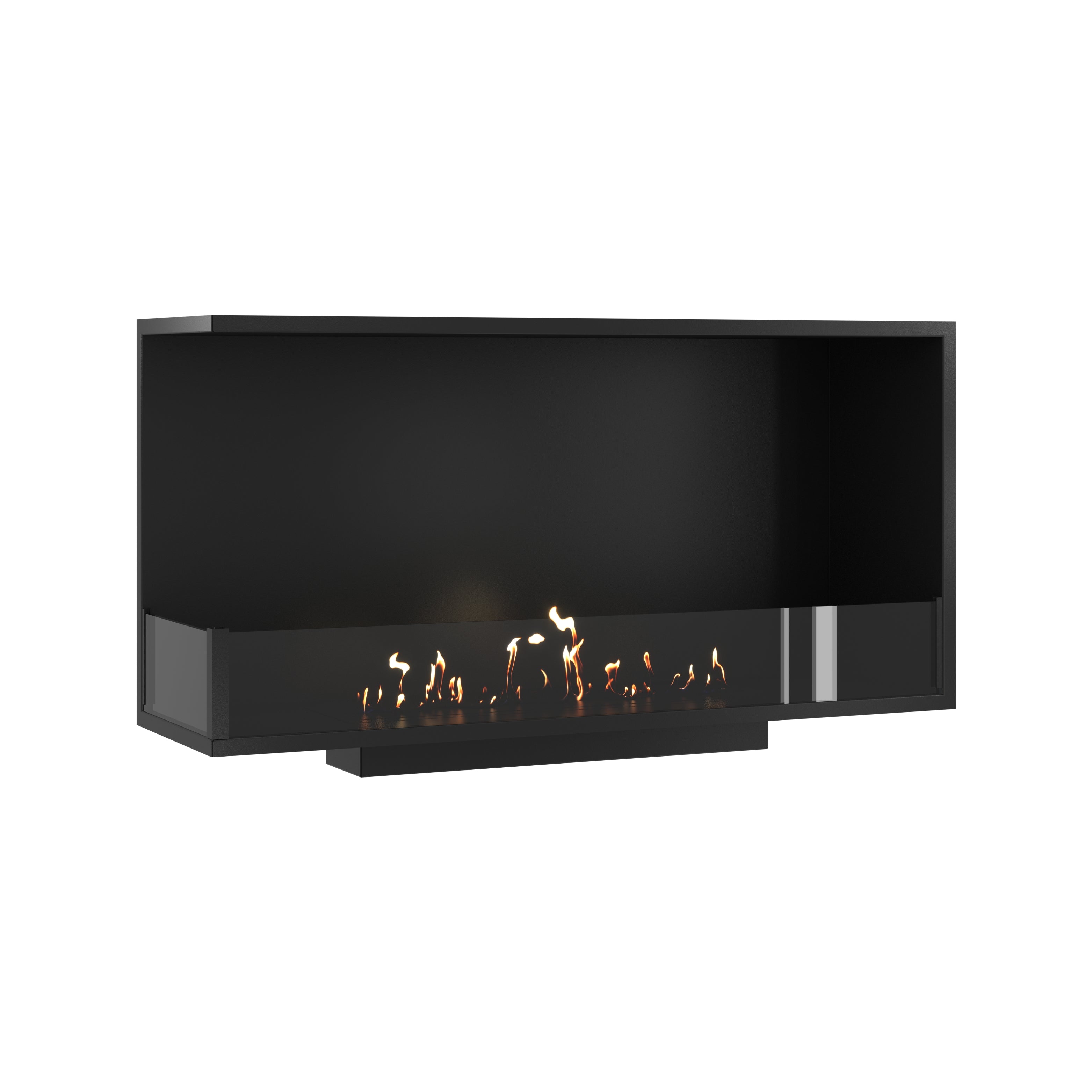 Image of Base Left Built-in Corner Fireplace 110 cm