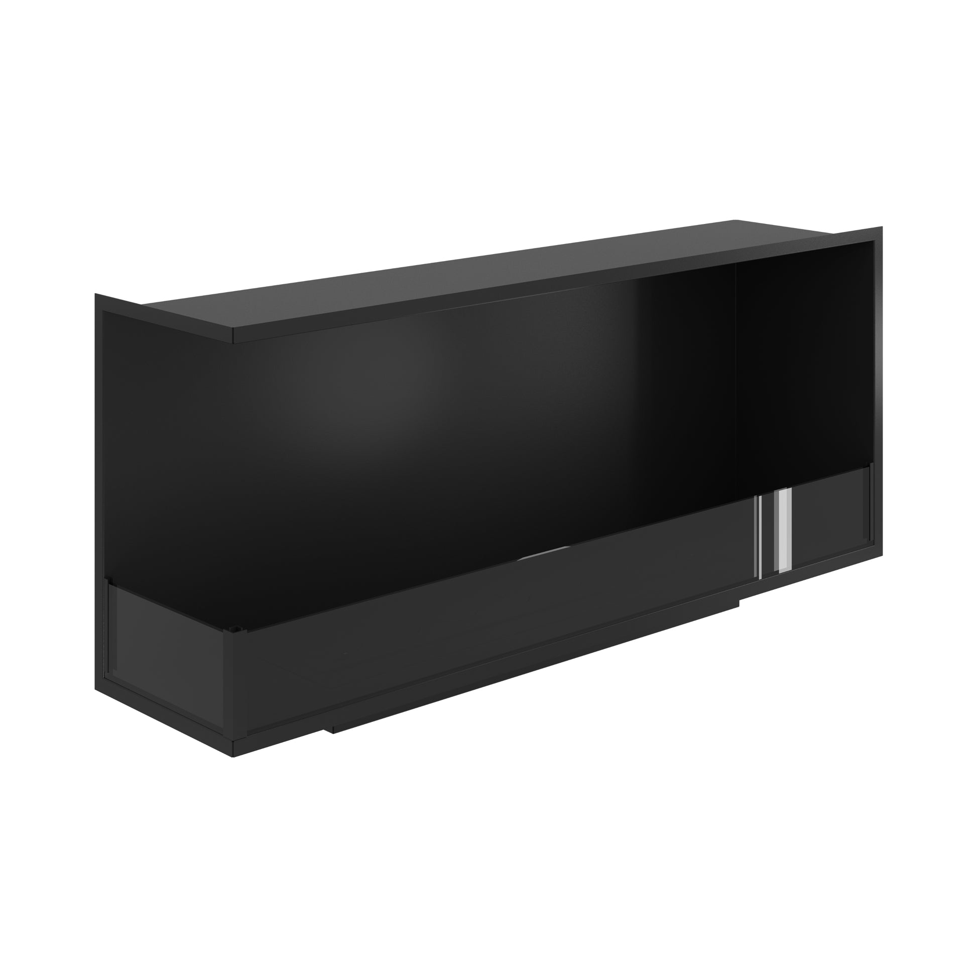 Base Left Built-in Corner Fireplace 130 cm