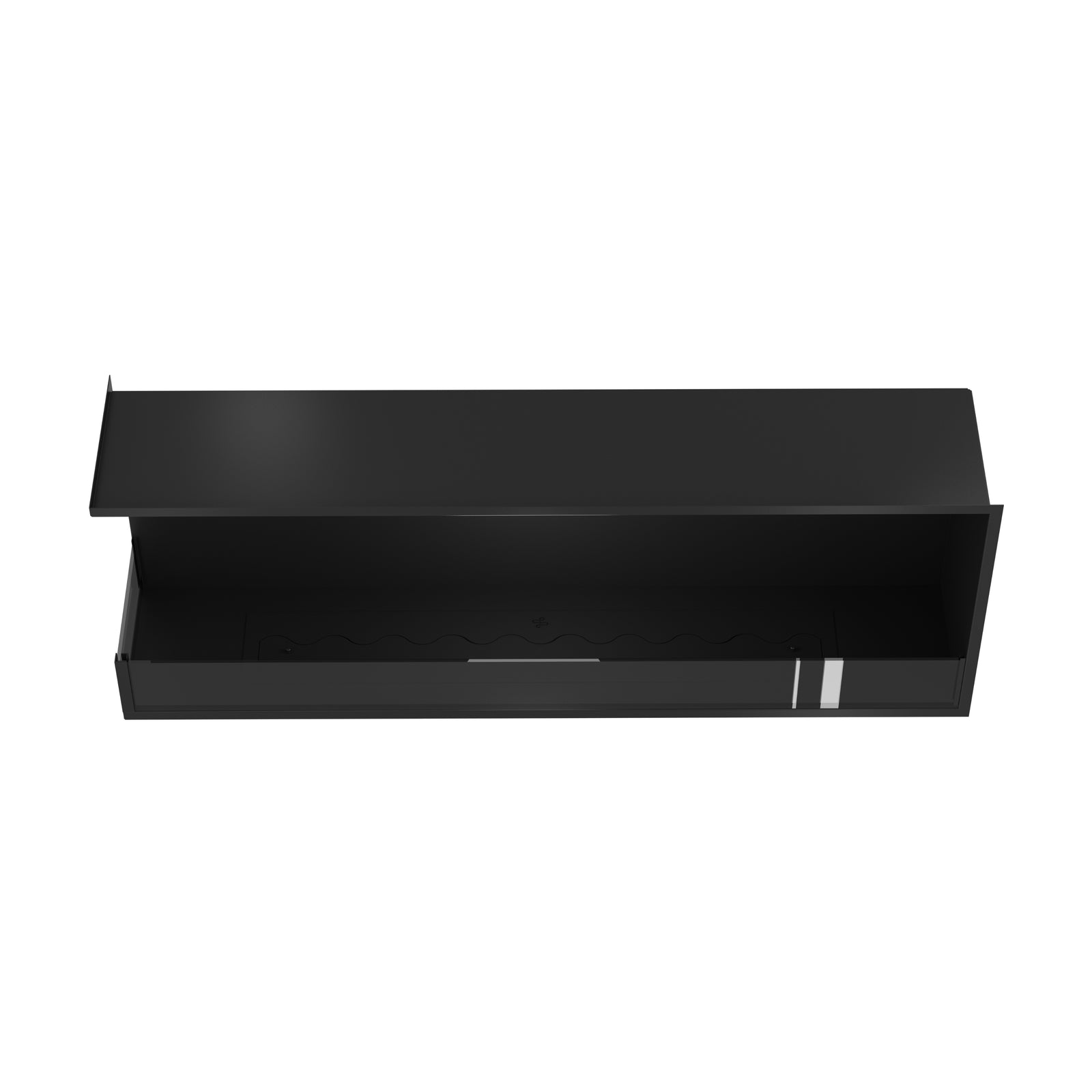 Base Left Built-in Corner Fireplace 140 cm