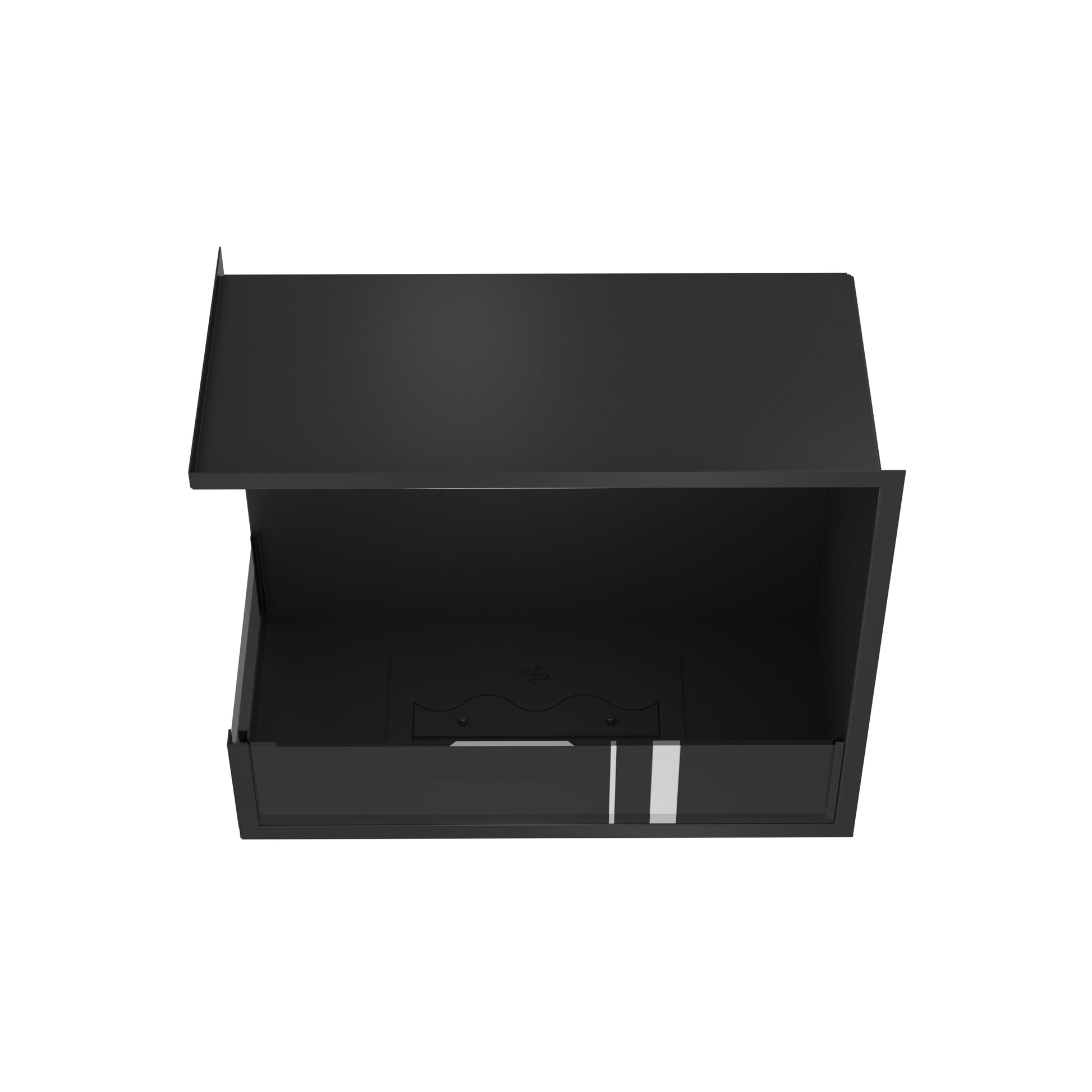 Base Left Built-in Corner Fireplace 60 cm