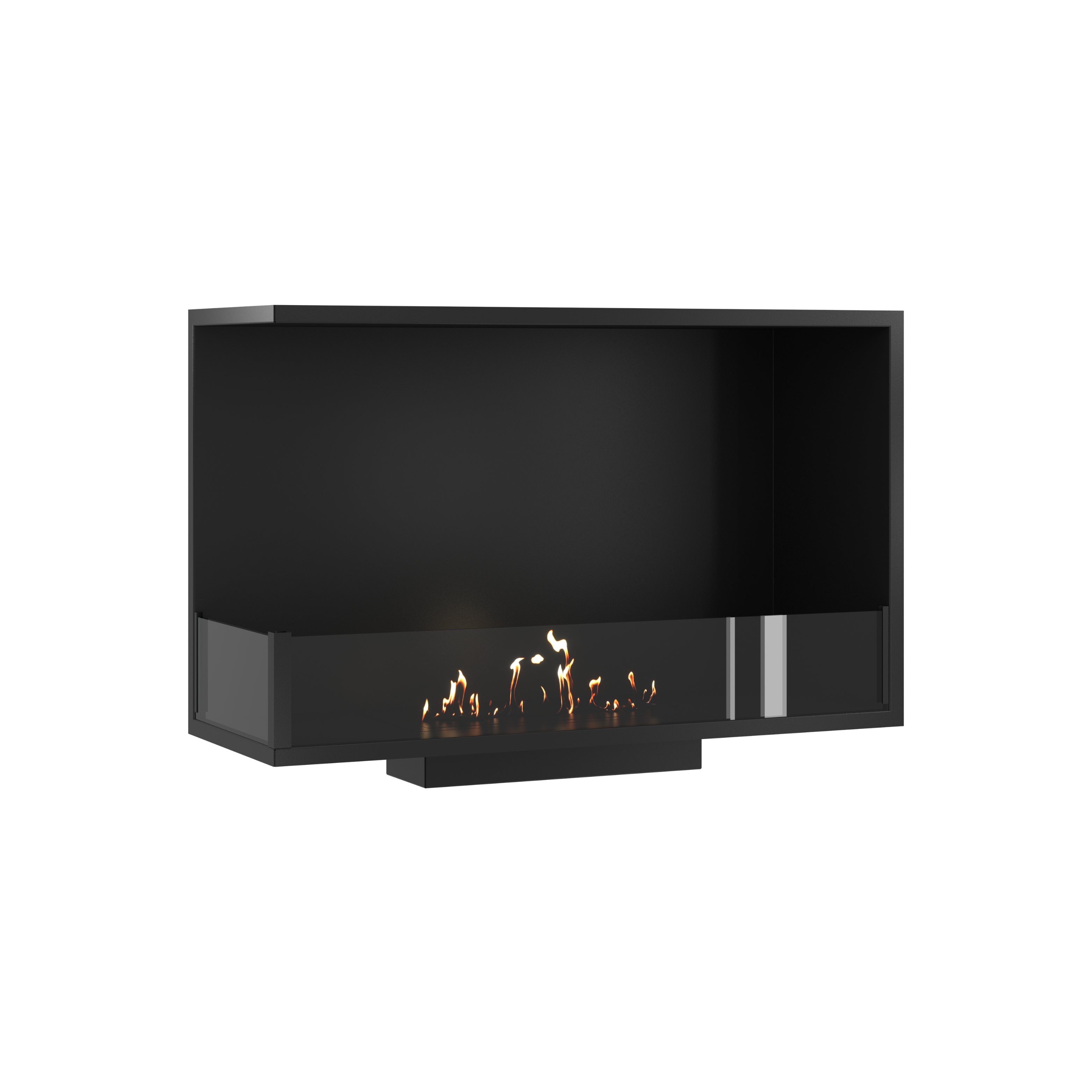 Image of Base Left Built-in Corner Fireplace 80 cm