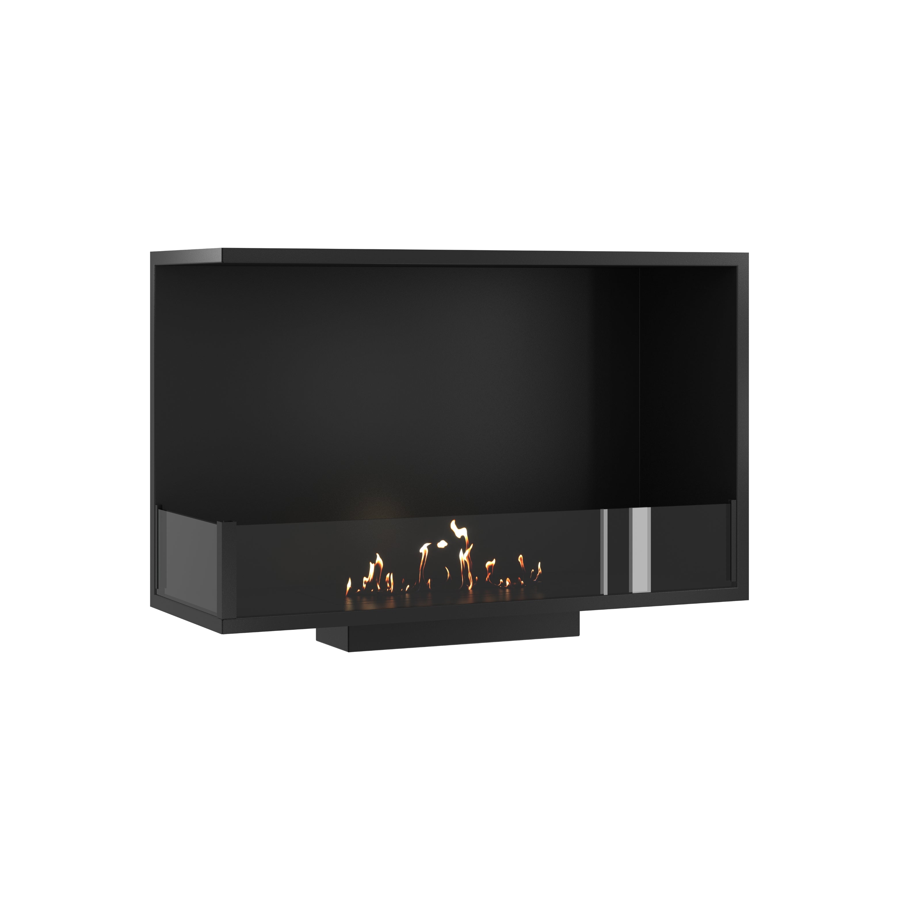 Image of Base Left Built-in Corner Fireplace 90 cm